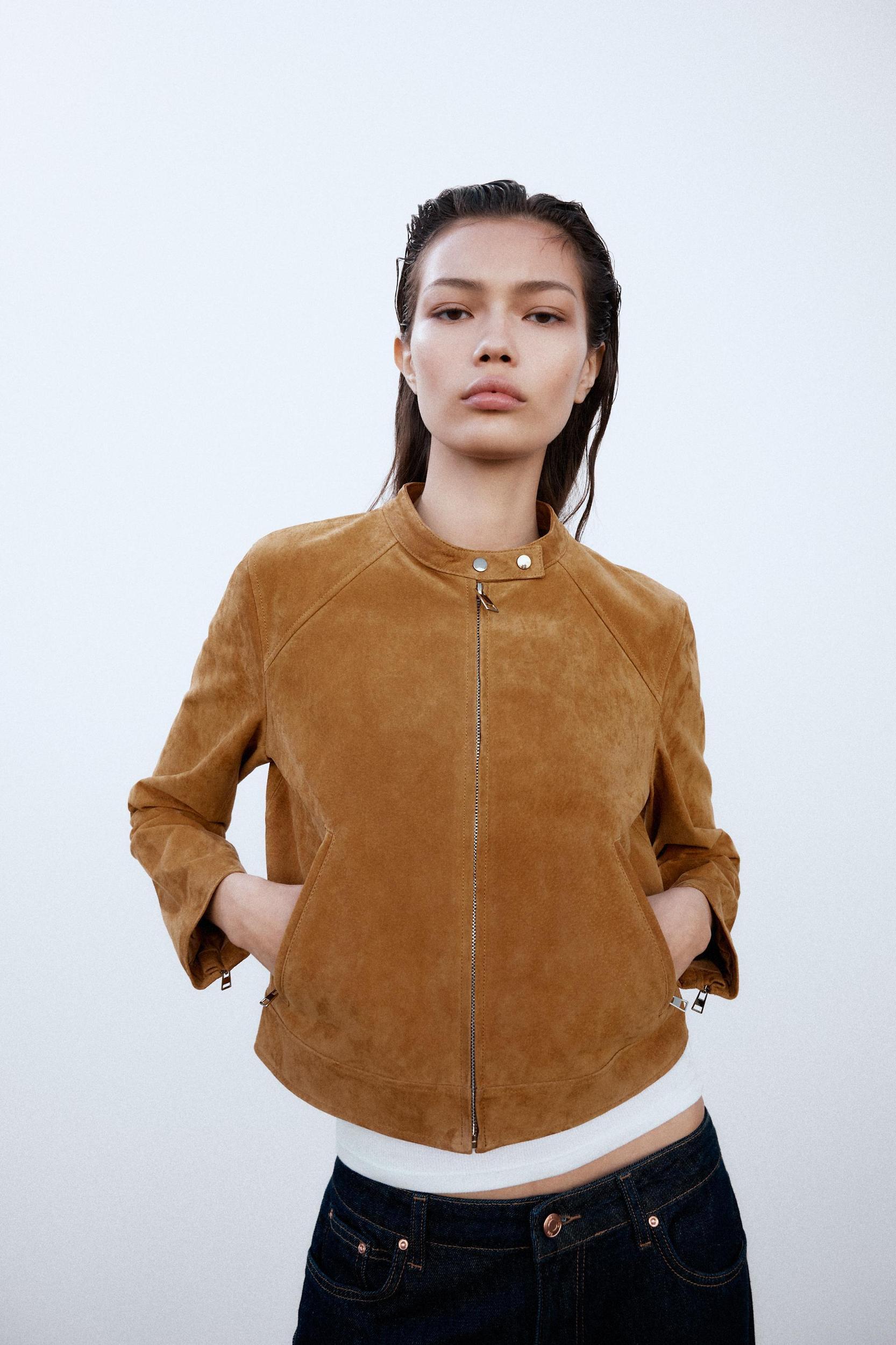 100% LEATHER JACKET Product Image