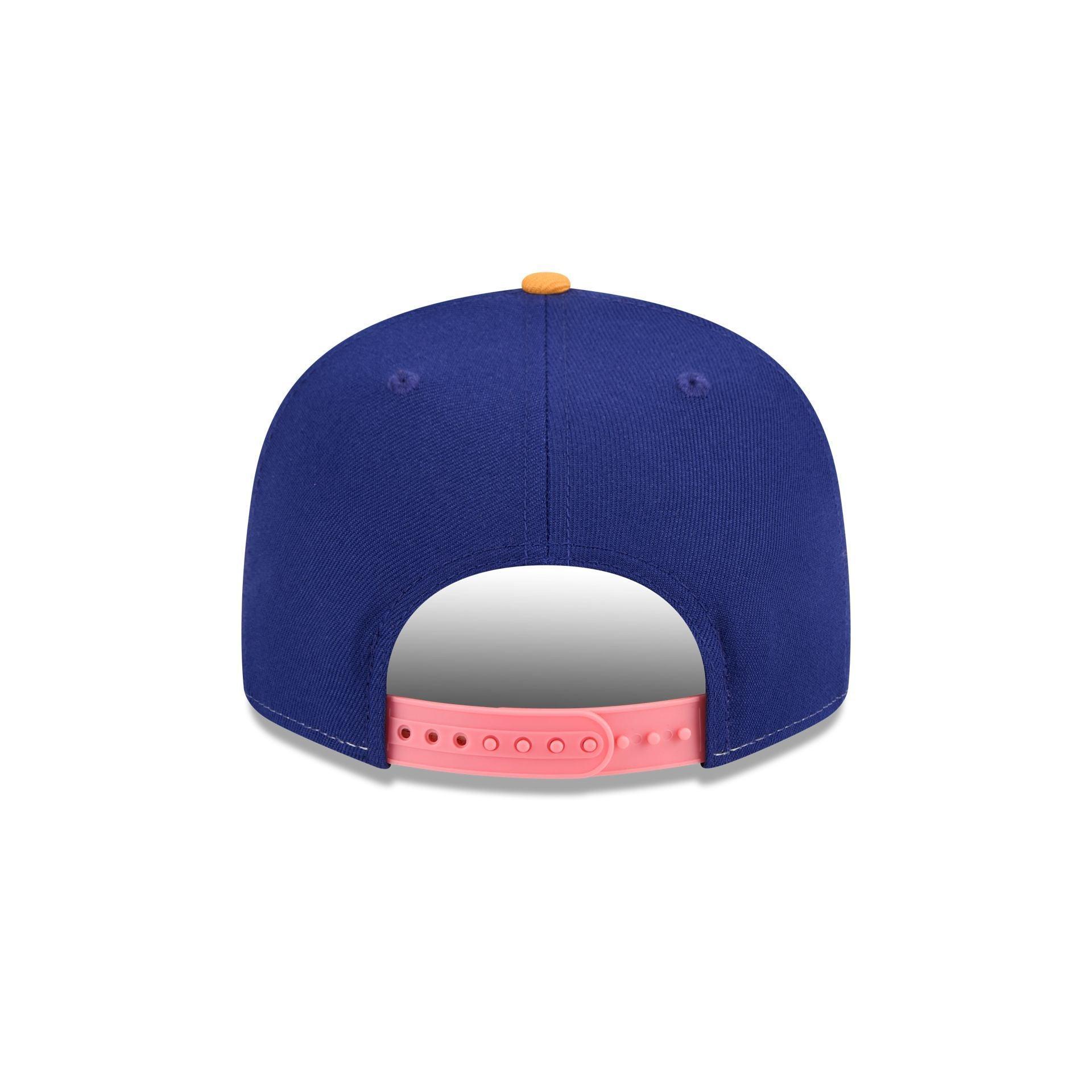 Philadelphia Eagles Coral 9FIFTY Split Panel Snapback Hat Male Product Image