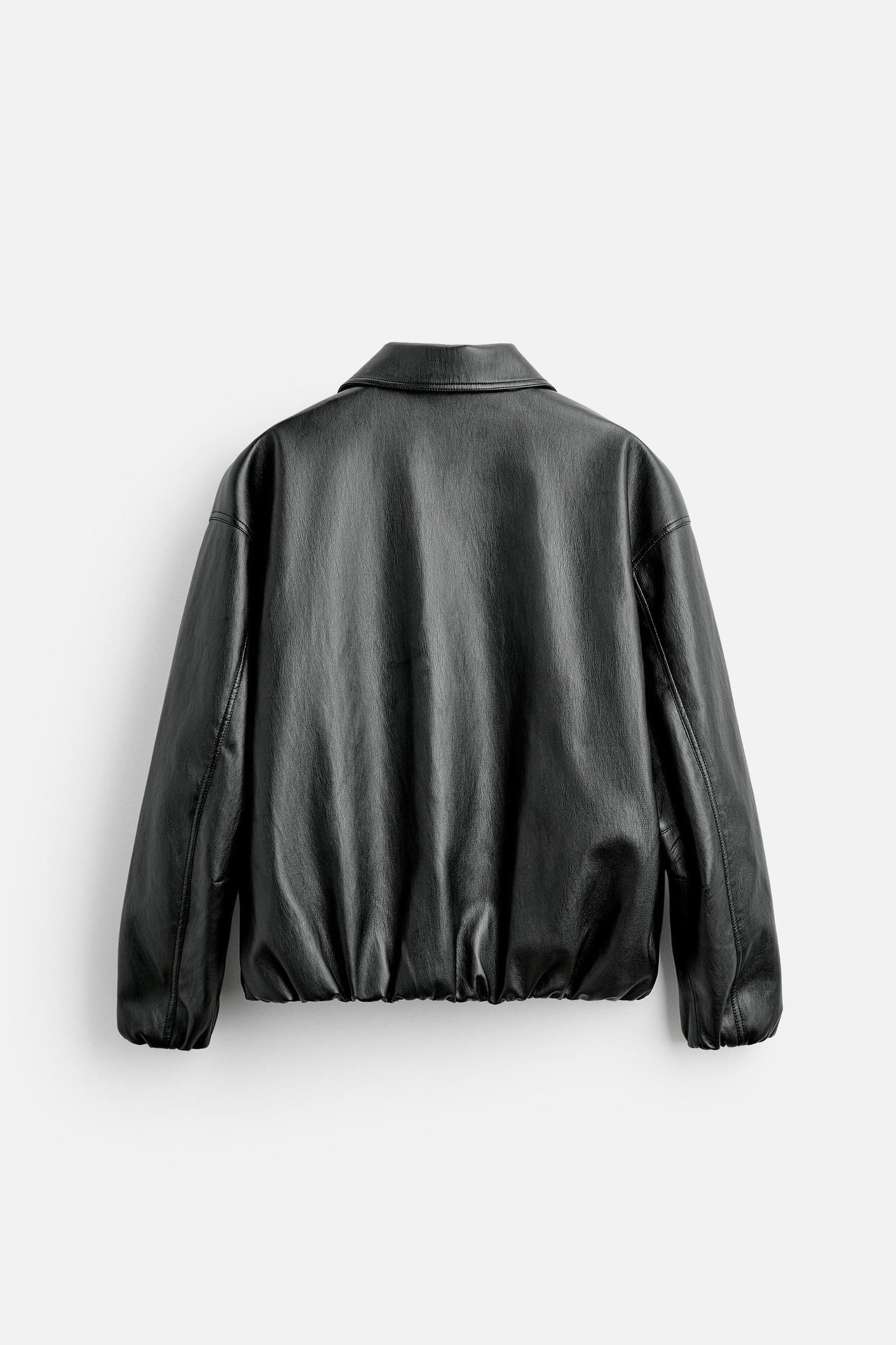 FAUX LEATHER JACKET Product Image