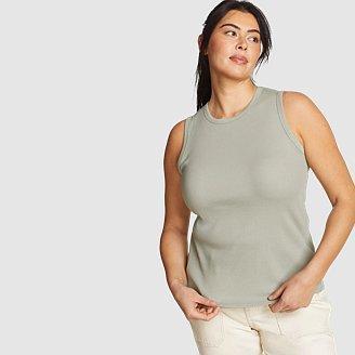 Women's Essentials Ribbed Layering Tank Product Image