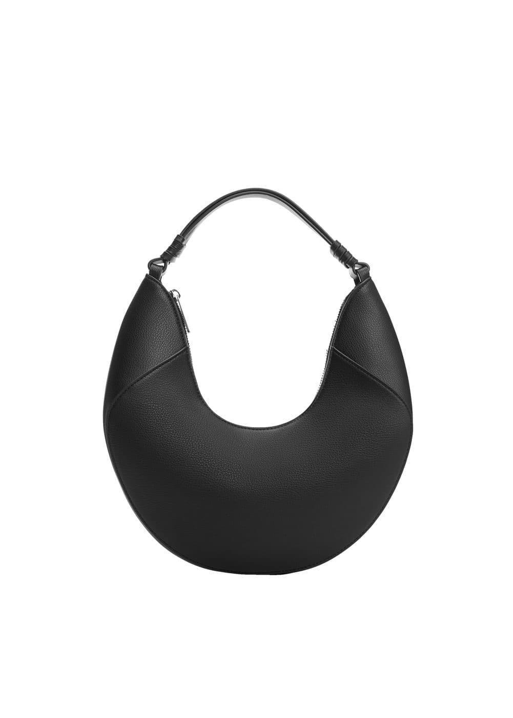Leather-effect shoulder bag - Women | MANGO USA Product Image