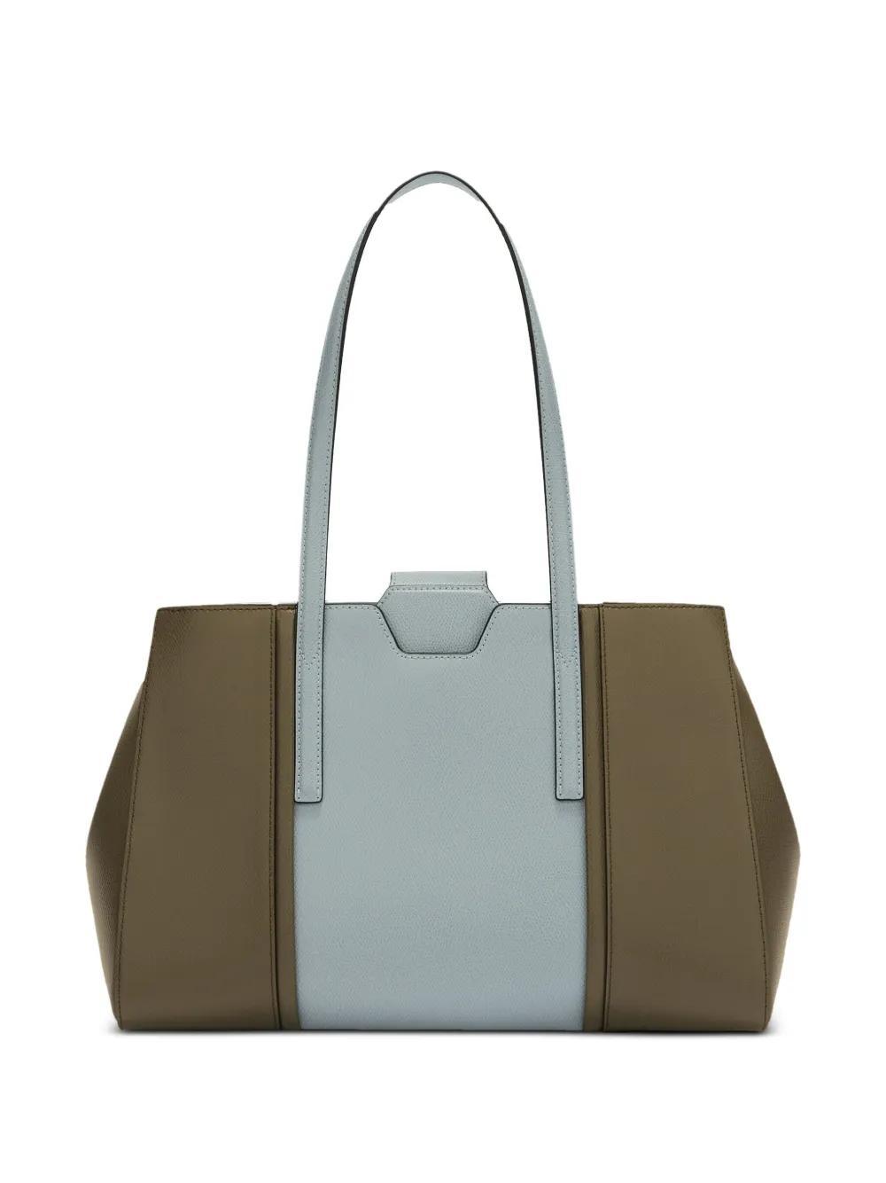 FURLA Leather Tote Bag In Gold Product Image
