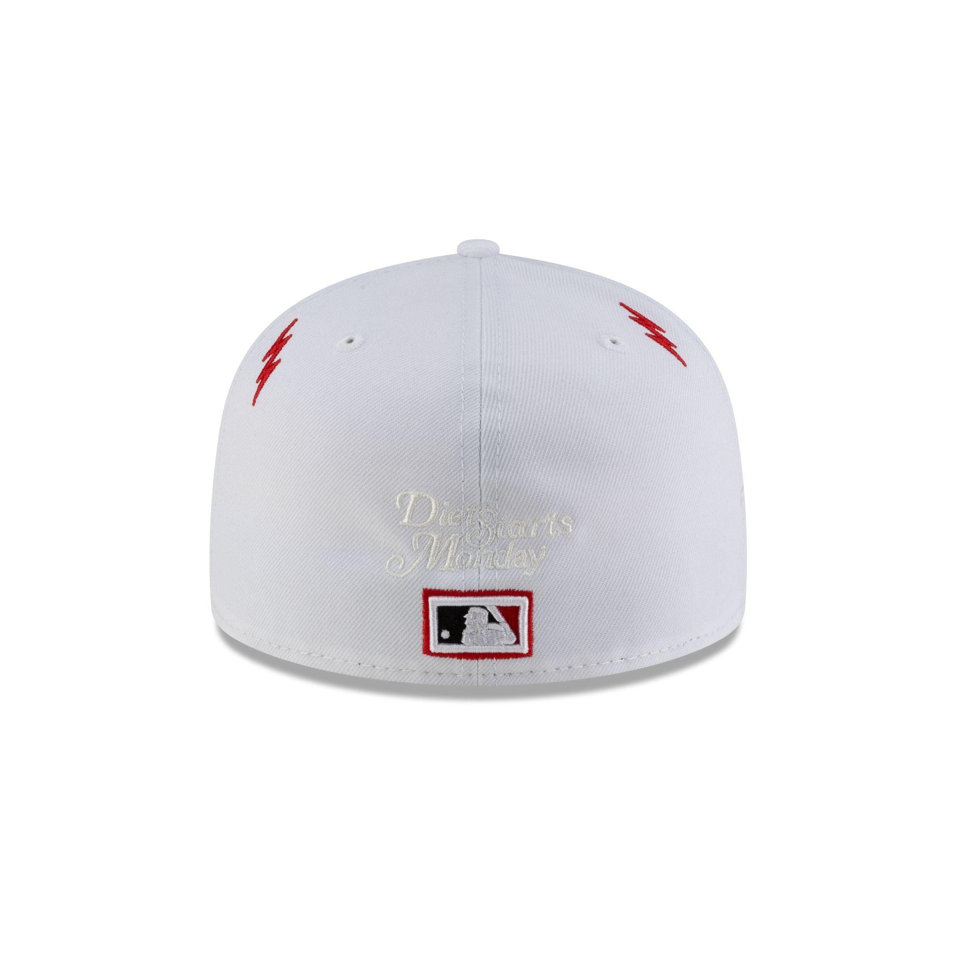 Diet Starts Monday x Cincinnati Reds Lightening Bolts 59FIFTY Fitted Hat Male Product Image