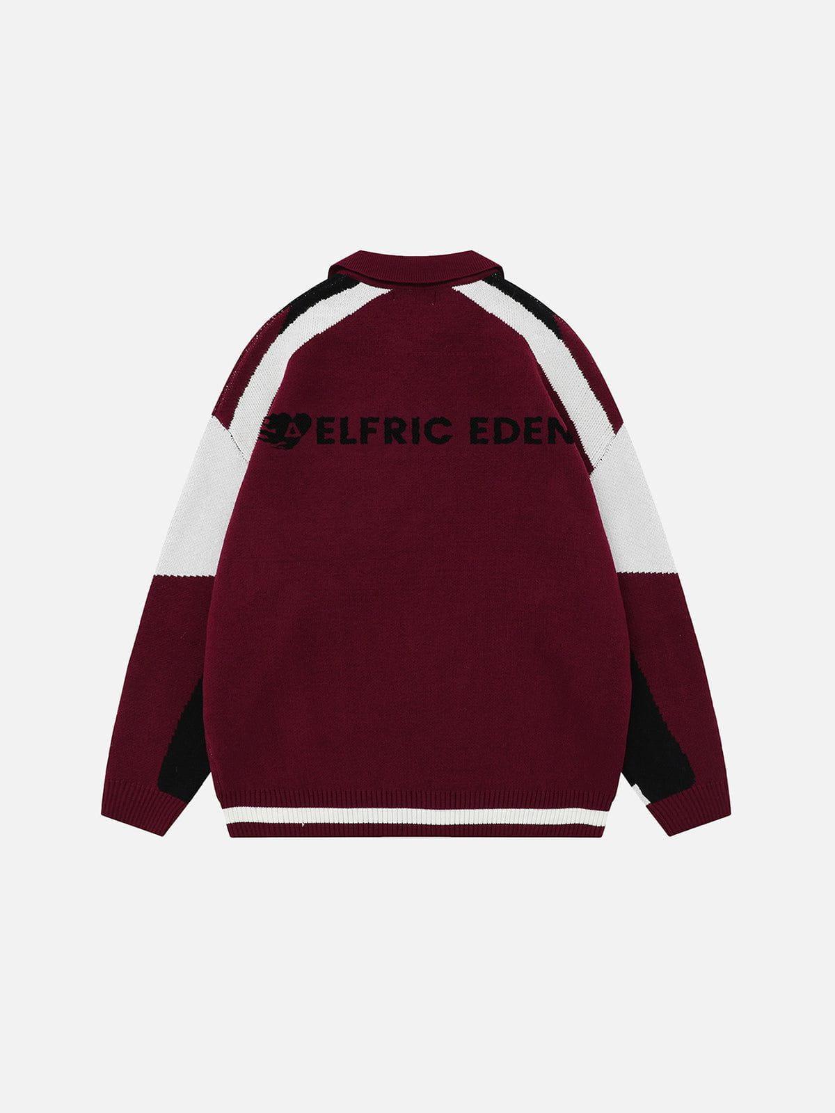 Aelfric Eden Patchwork Racing Sweater Product Image