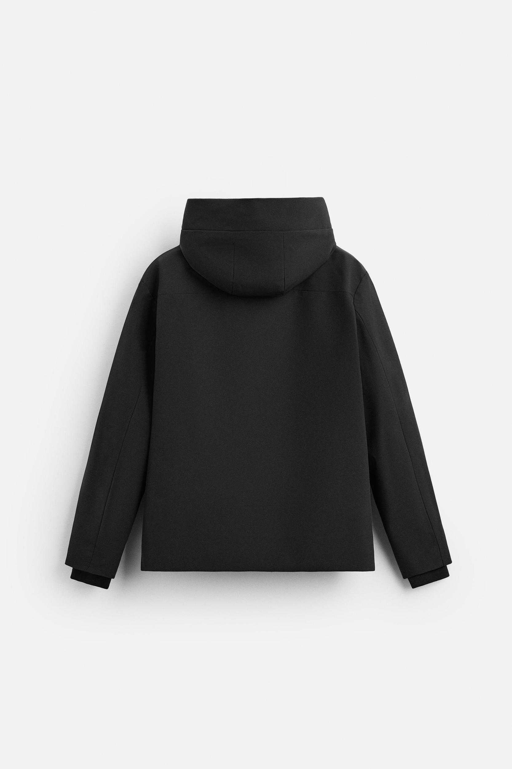 HOODED TECHNICAL JACKET Product Image