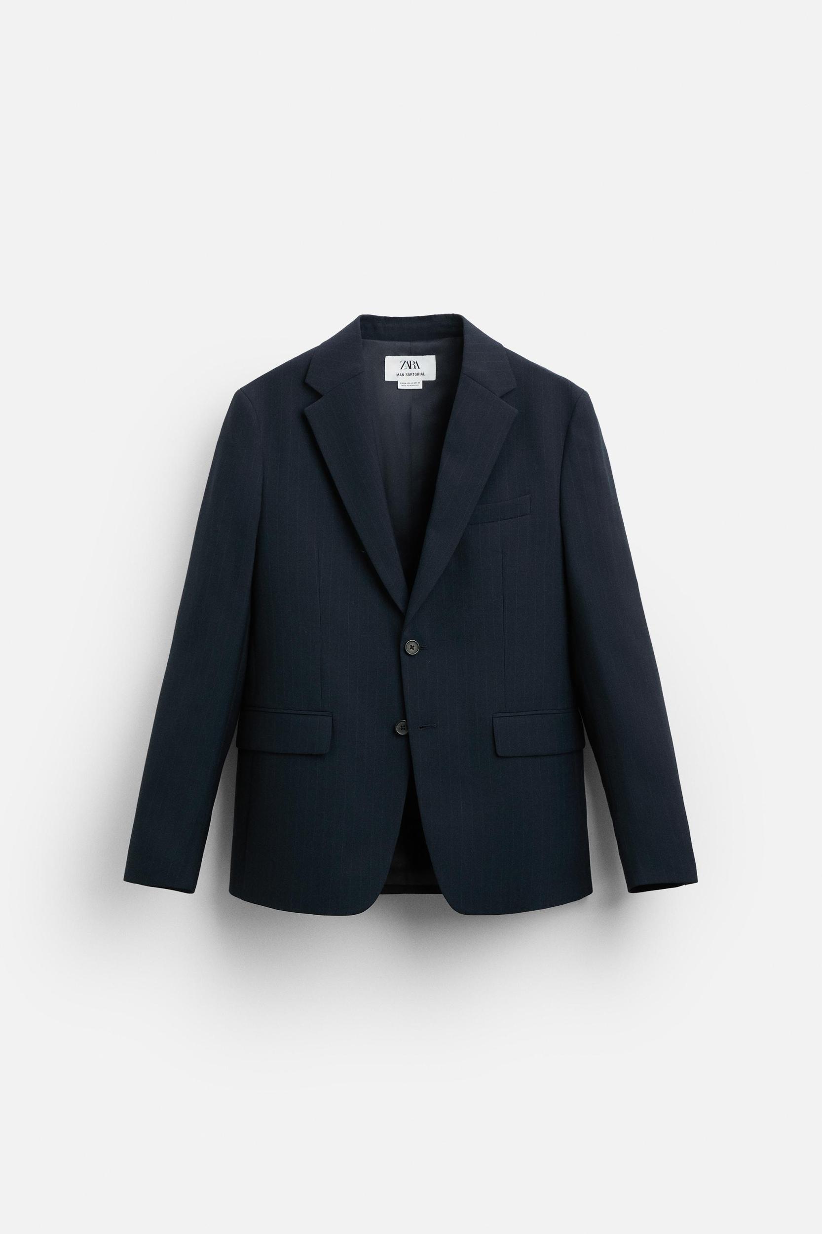 PINSTRIPE SUIT JACKET Product Image