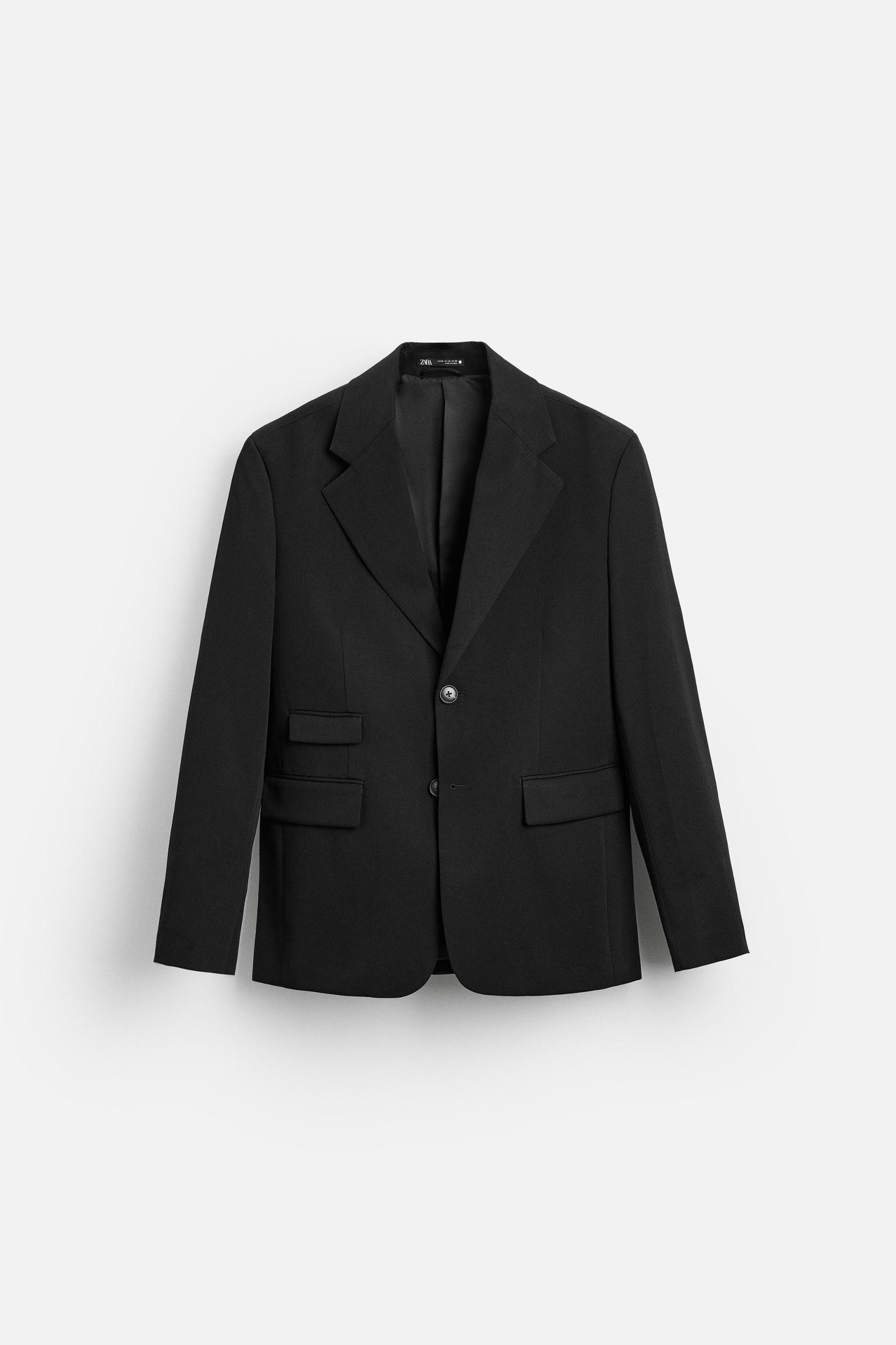 TWILL STRUCTURED BLAZER Product Image