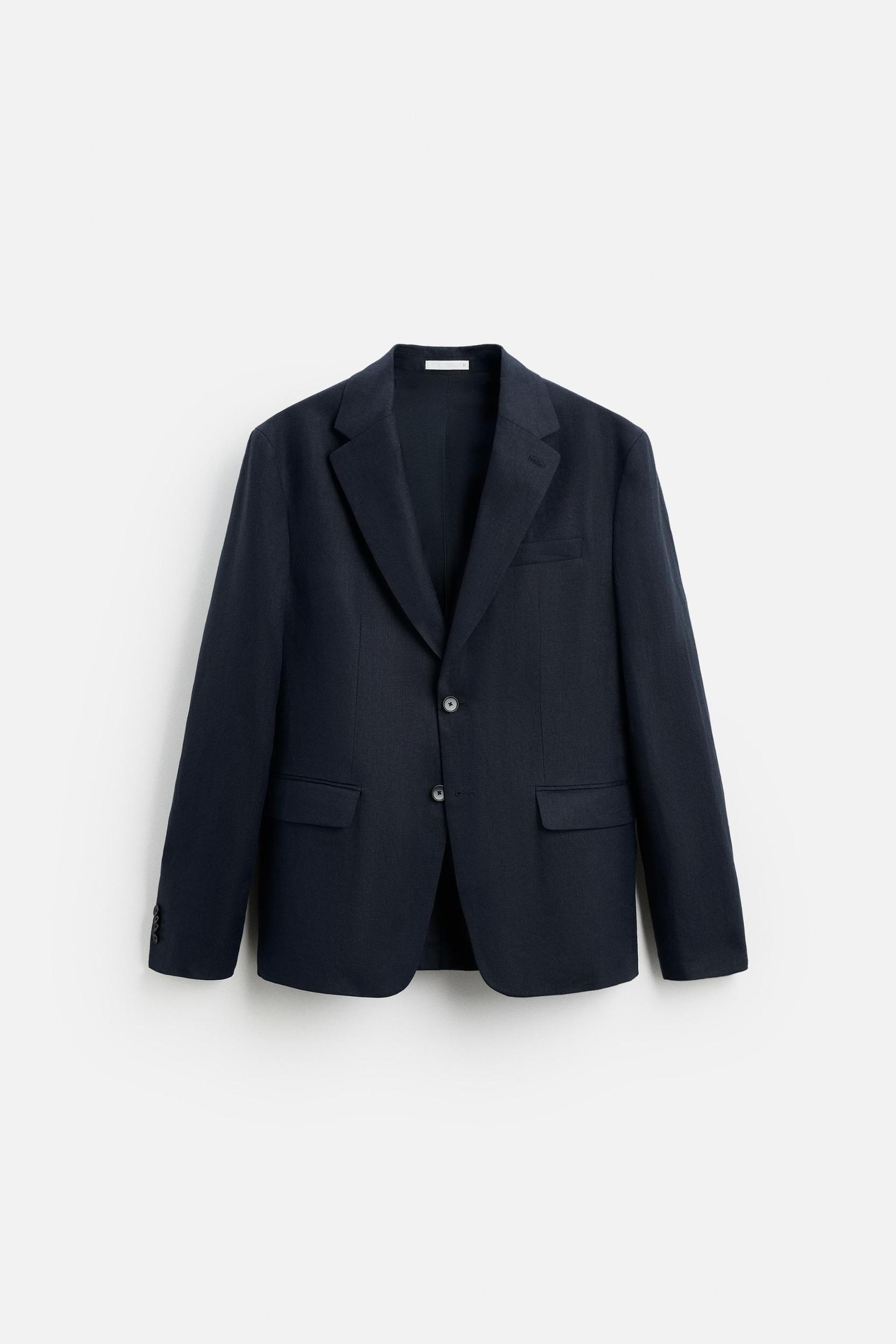 100% LINEN SUIT BLAZER Product Image