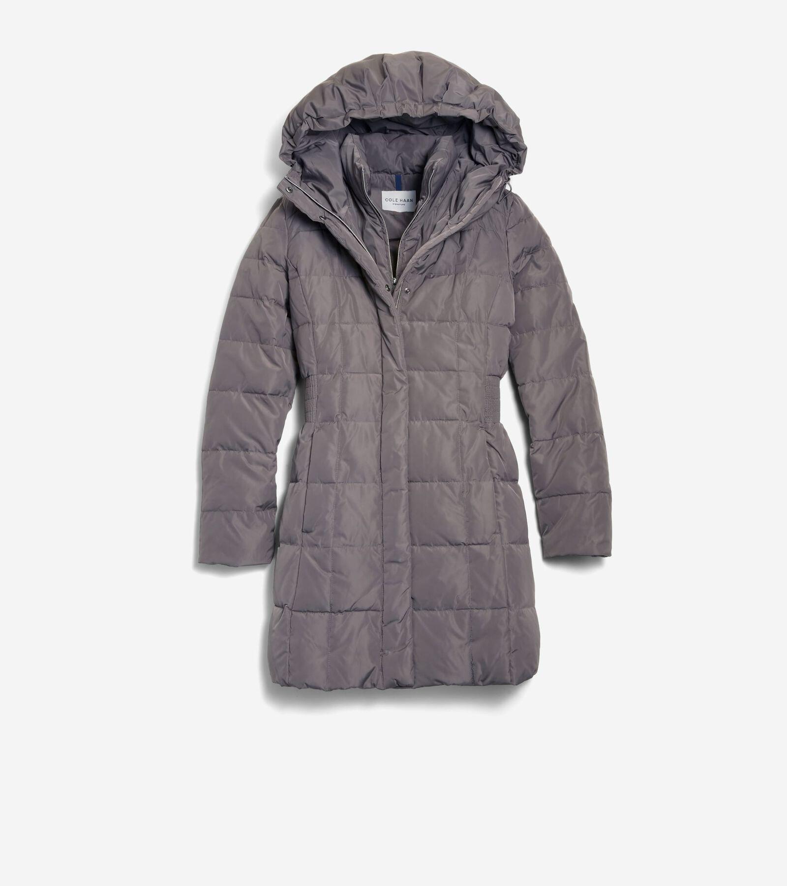 Cole Haan Zip-Front Puffer Coat Product Image