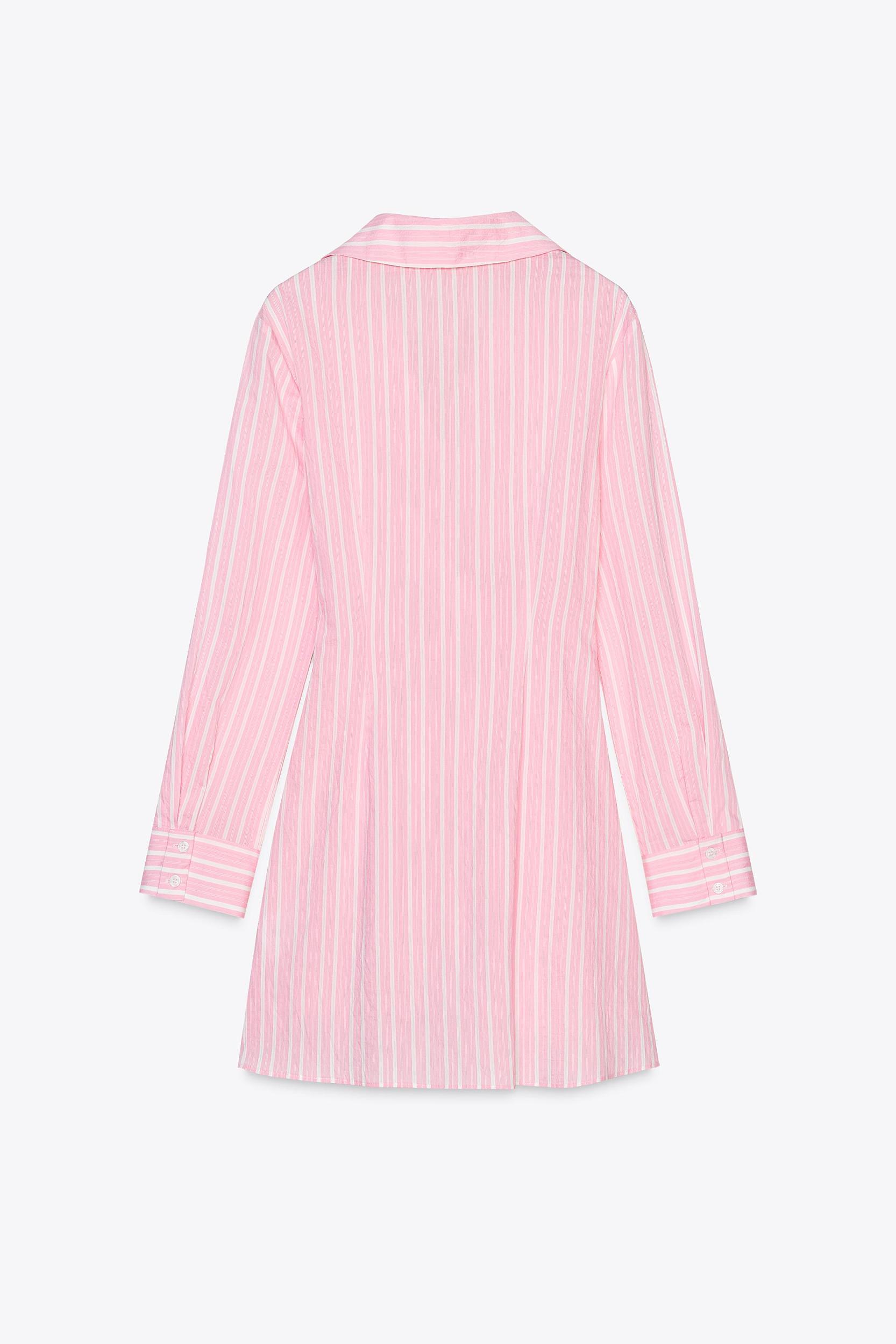 STRIPED MINI DRESS Product Image