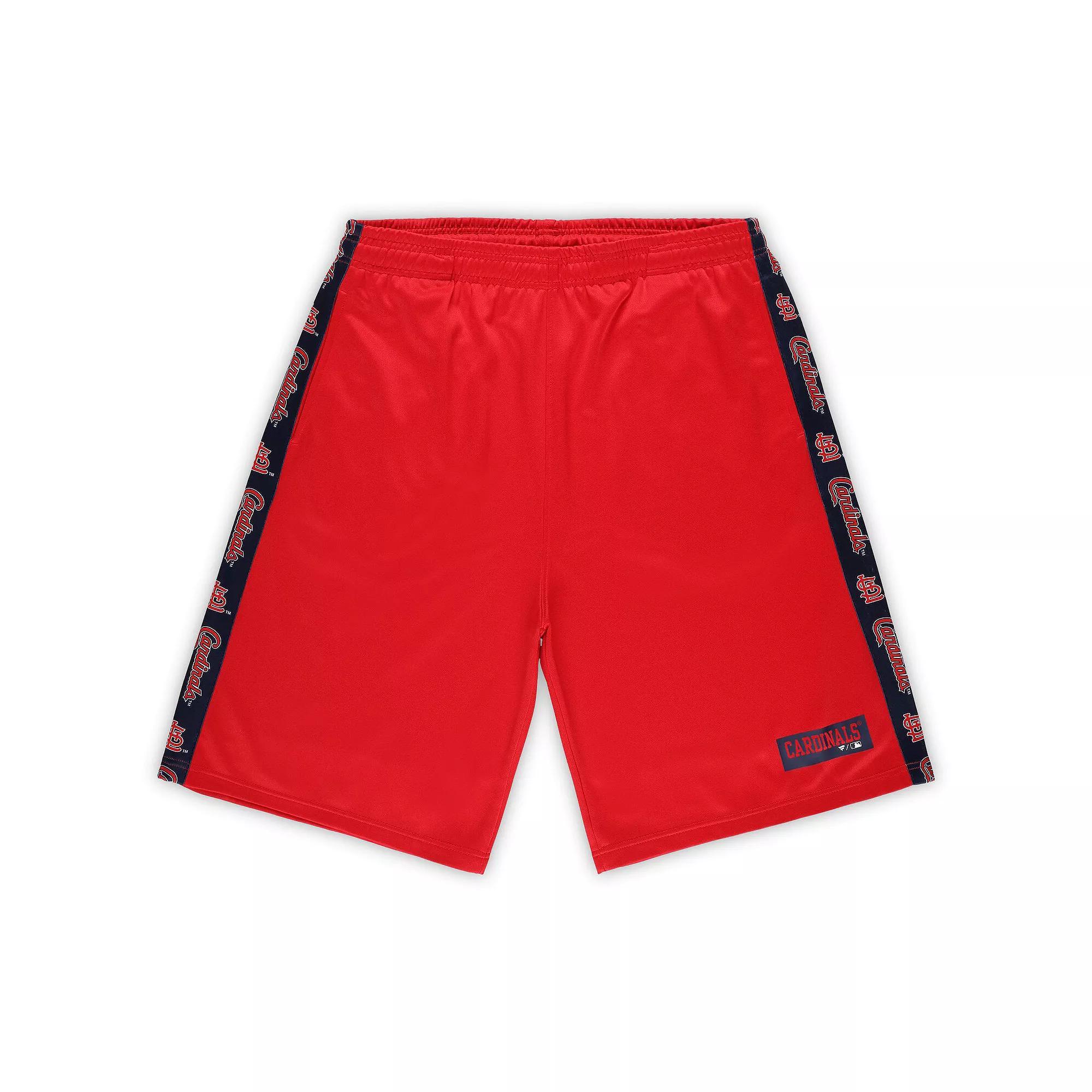 Men's Profile Red St. Louis Cardinals Big & Tall Fleece Shorts, Size: 6XB Product Image