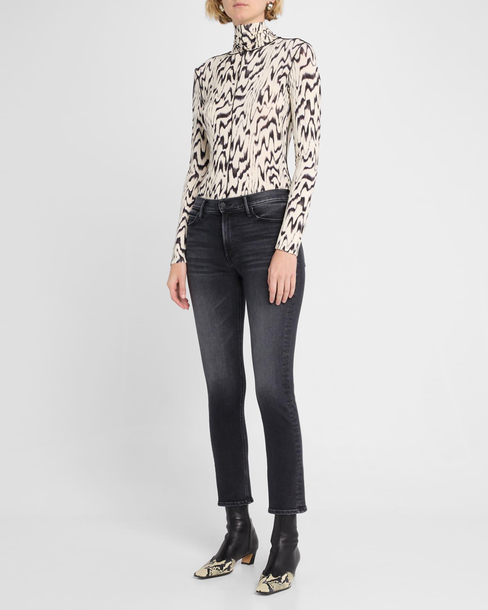 The Mid-Rise Dazzler Flood Jeans Product Image