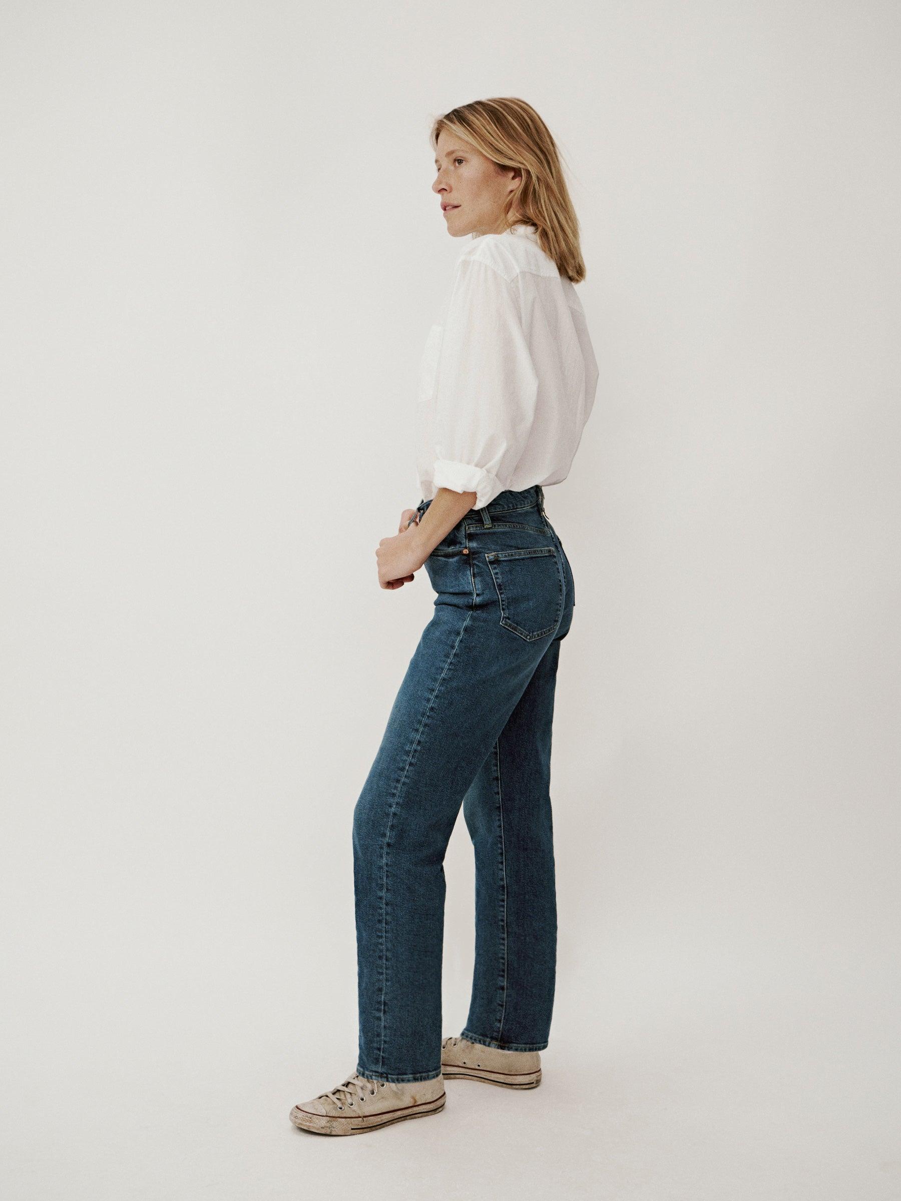 White Mainstay Cotton Shirt Product Image