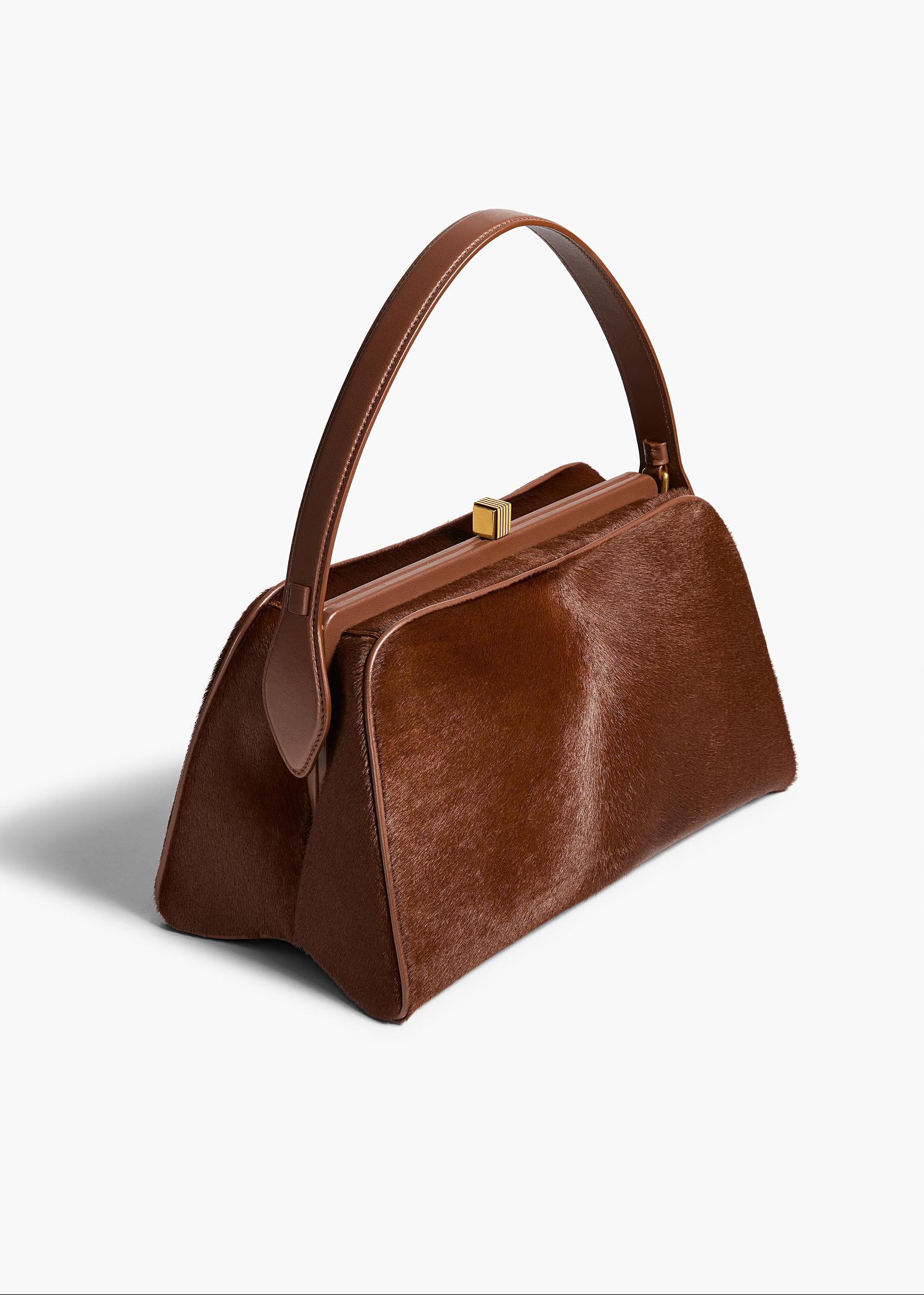 Cate Bag in Rust Haircalf Product Image