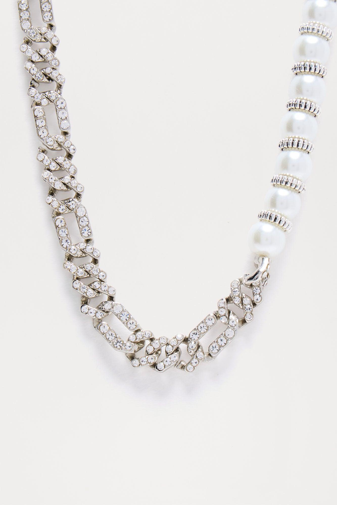 Helicon Chain Necklace - Silver Product Image