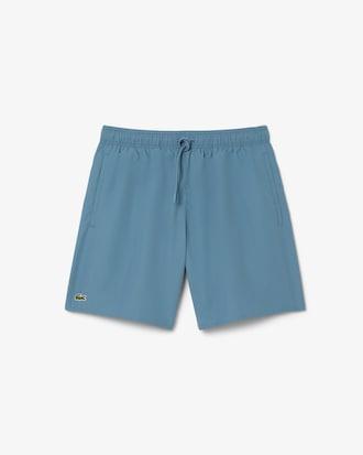 Mid Length Monochrome Swim Trunks Product Image