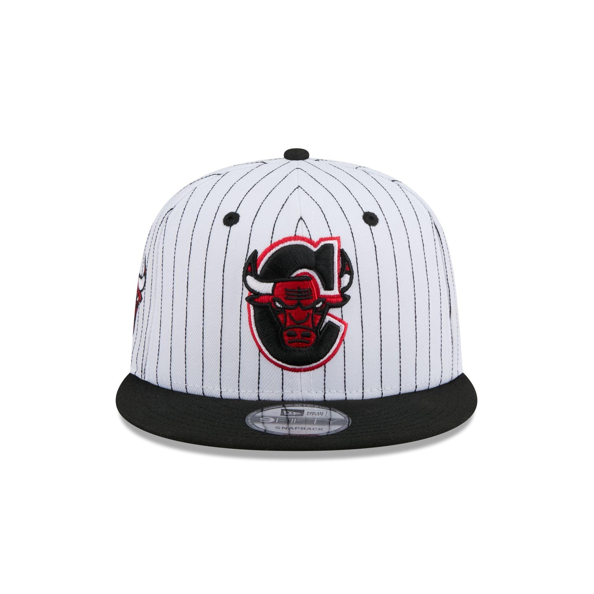 Chicago Bulls Deceptor Pinstripe 9FIFTY Snapback Hat Male Product Image