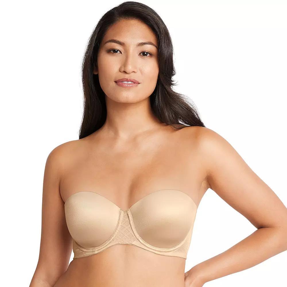 Bali One Smooth U Stay in Place Strapless Underwire Bra DF6599, Women's, Size: 36 D, Brown Product Image