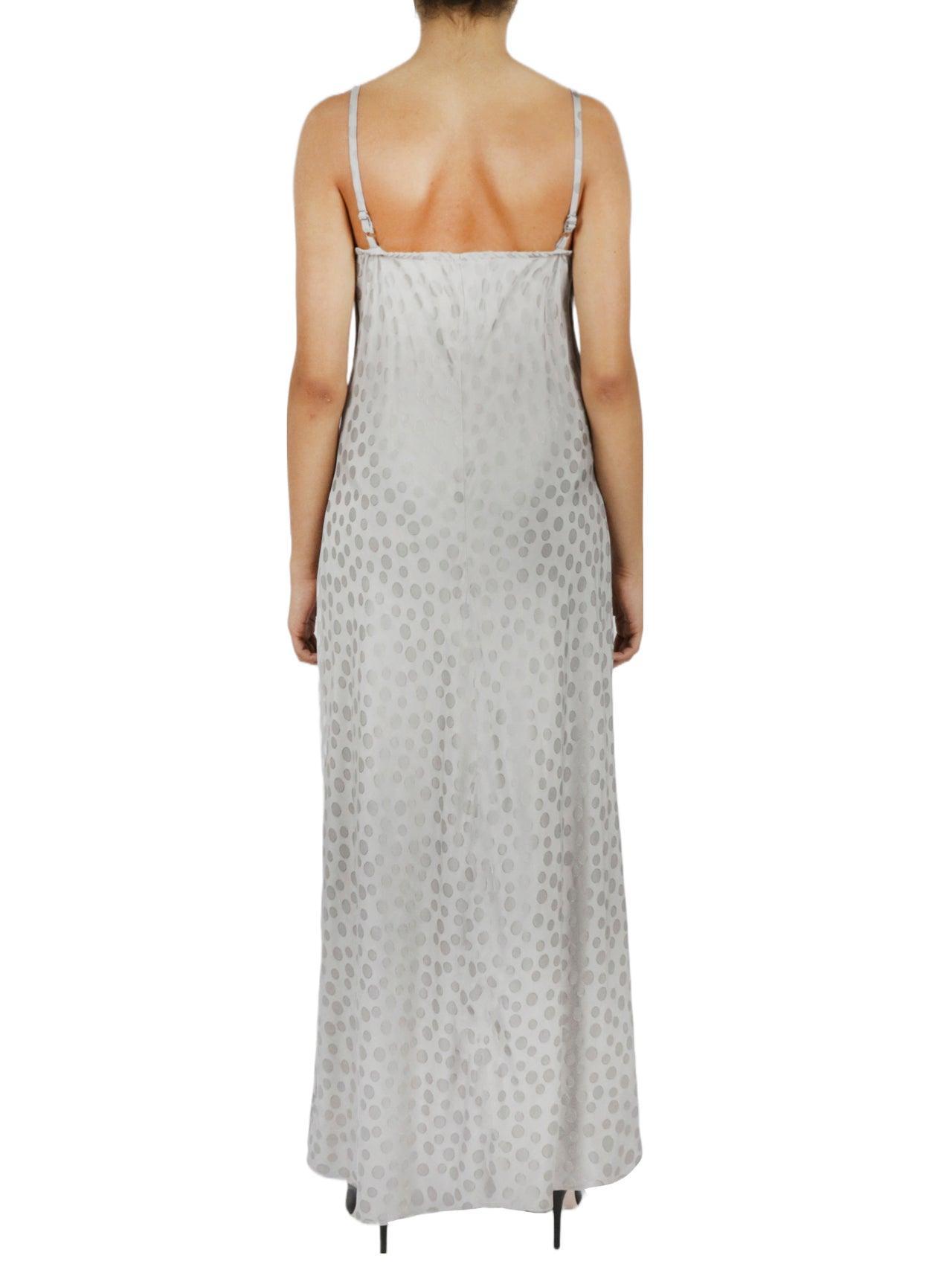 Tonal Patterned Charmeuse Dress Product Image