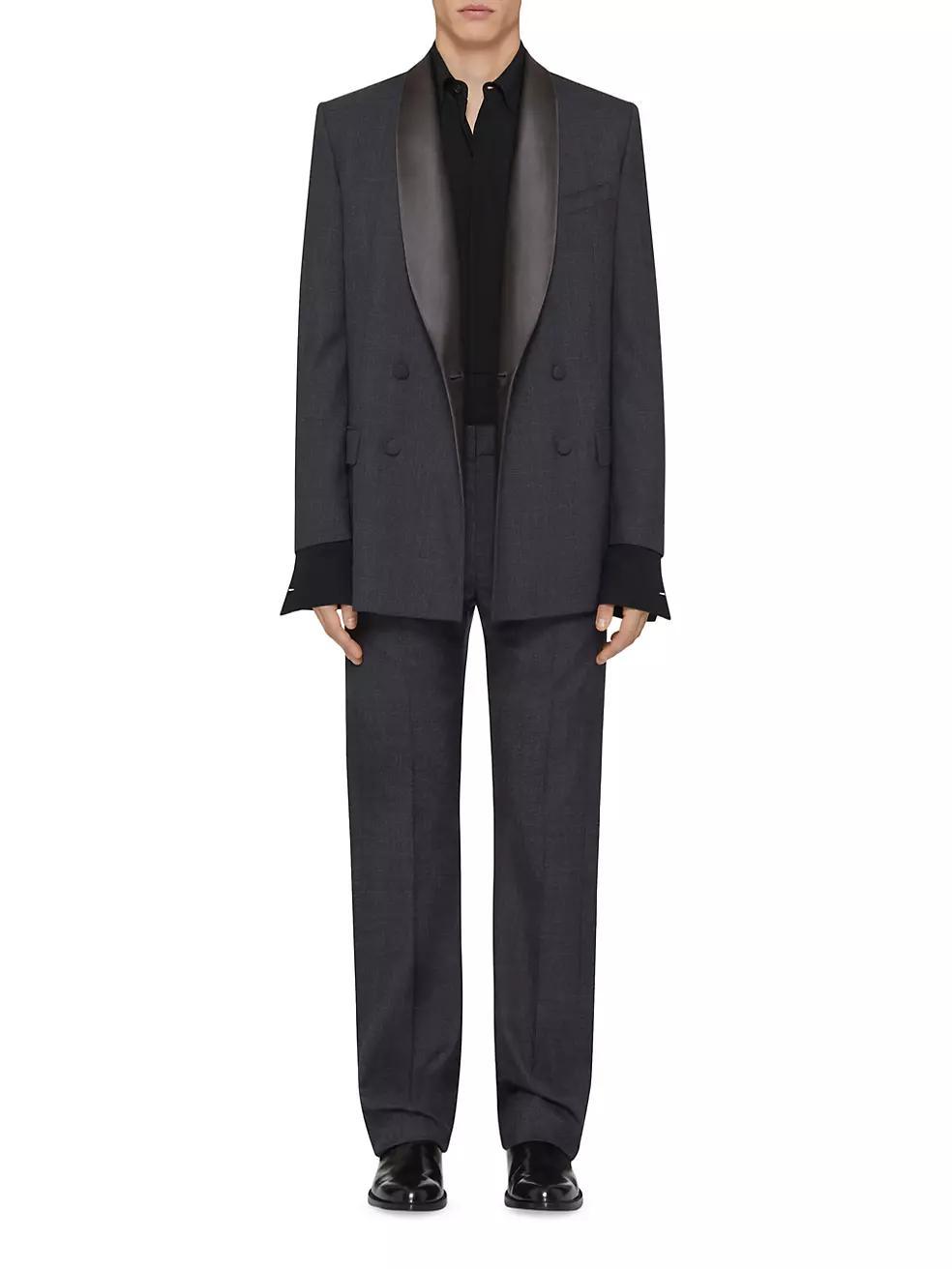 Plage Double Breasted Jacket in Wool Product Image