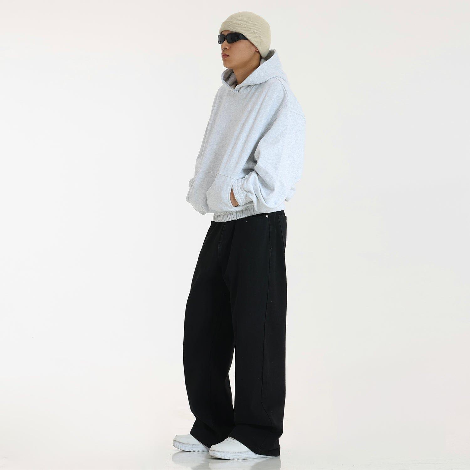 RT No. 9611 BLACK WIDE JEANS Product Image