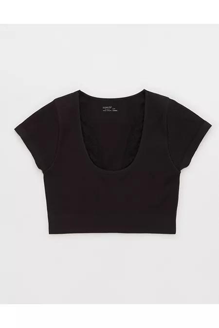 Superchill Seamless Lace Cap Sleeve Bra Top Women's Product Image