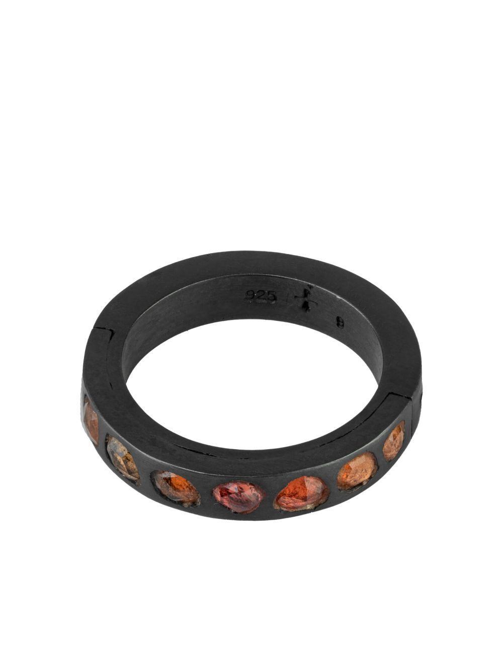 pavé-set sapphire ring Product Image