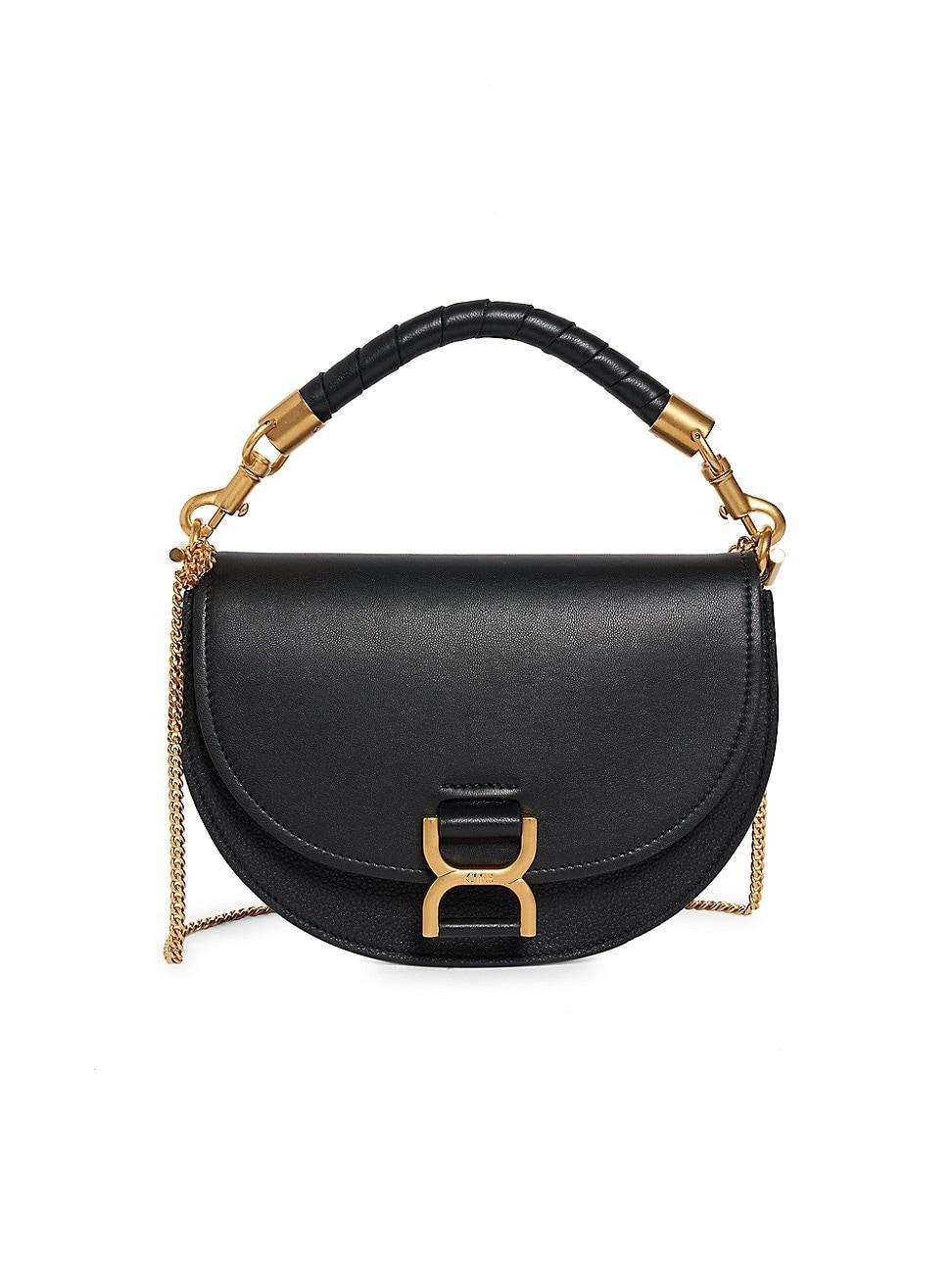 Chloe Marcie Leather Chain Crossbody Product Image