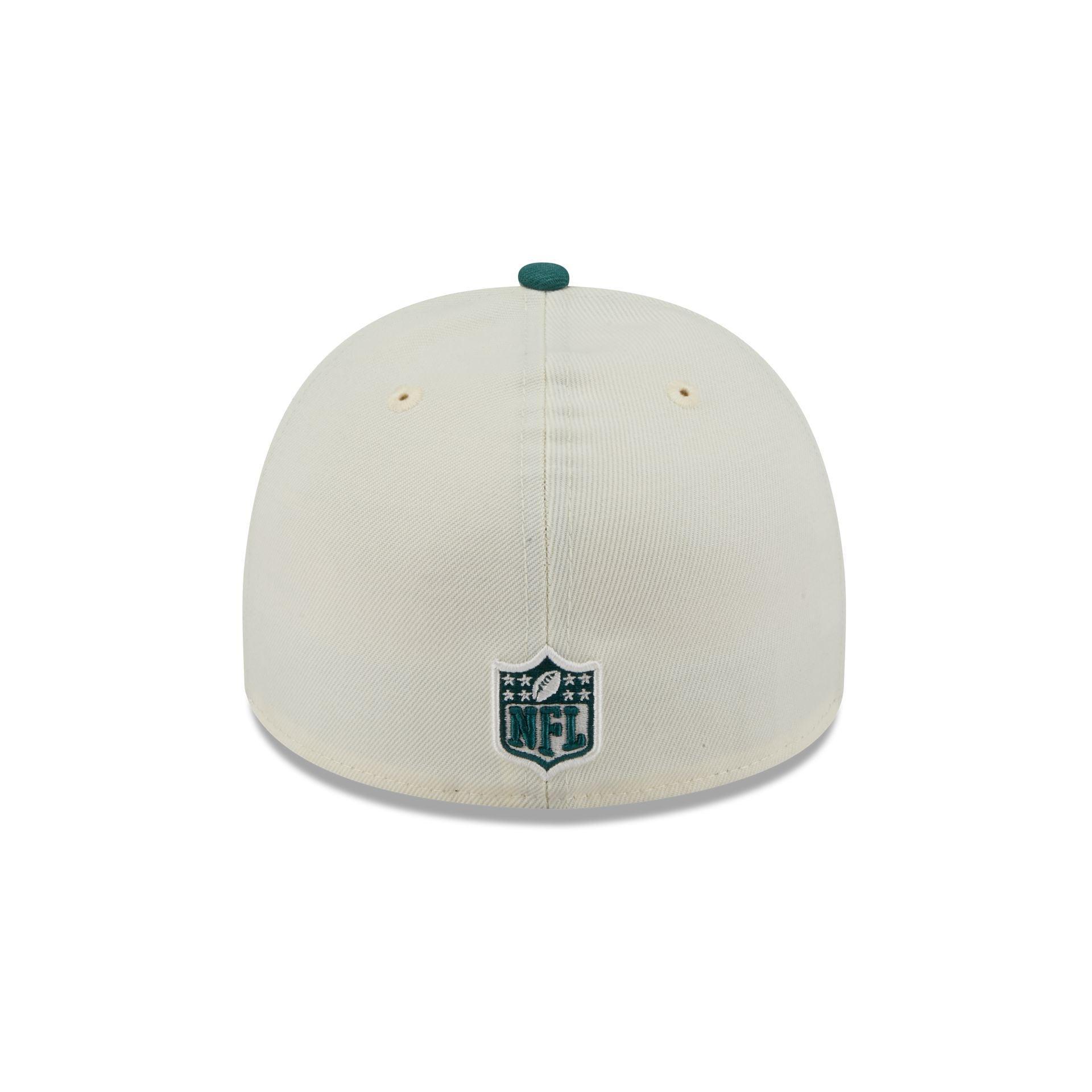 Philadelphia Eagles 2025 Draft Chrome White 59FIFTY A-Frame Fitted Hat Male Product Image