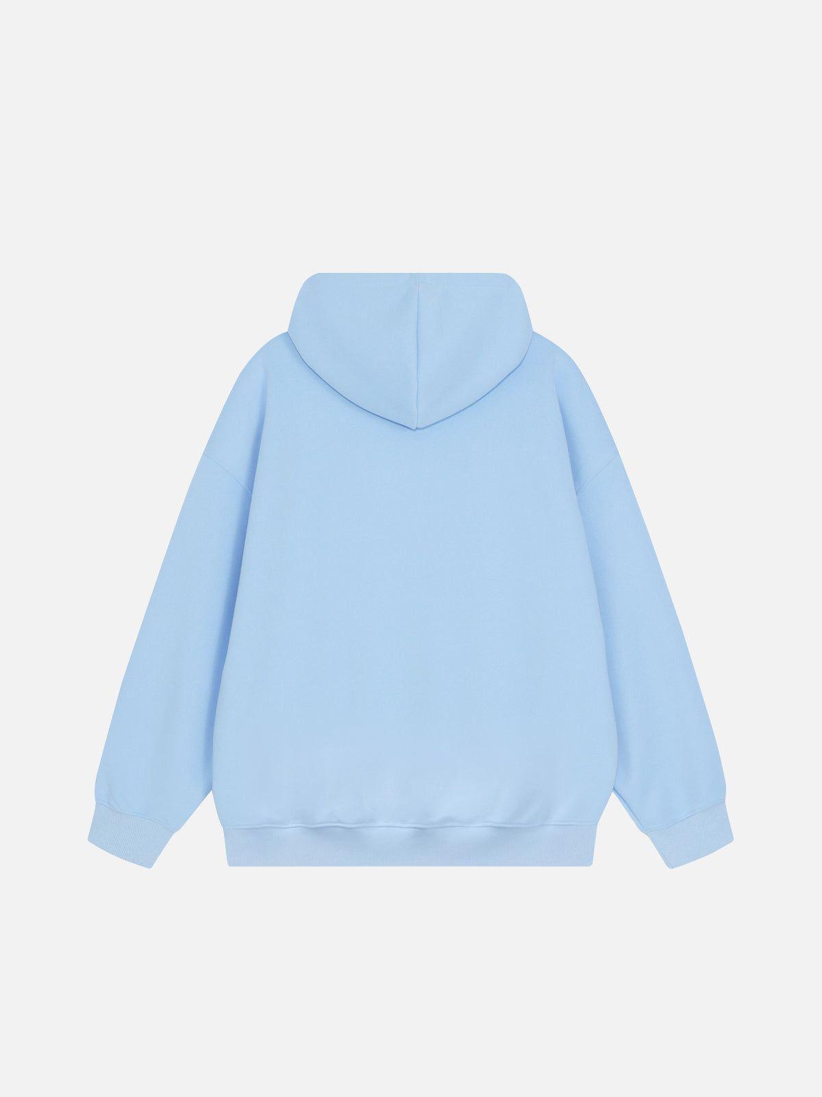 Aelfric Eden Dip Dye Heart Hoodie Product Image