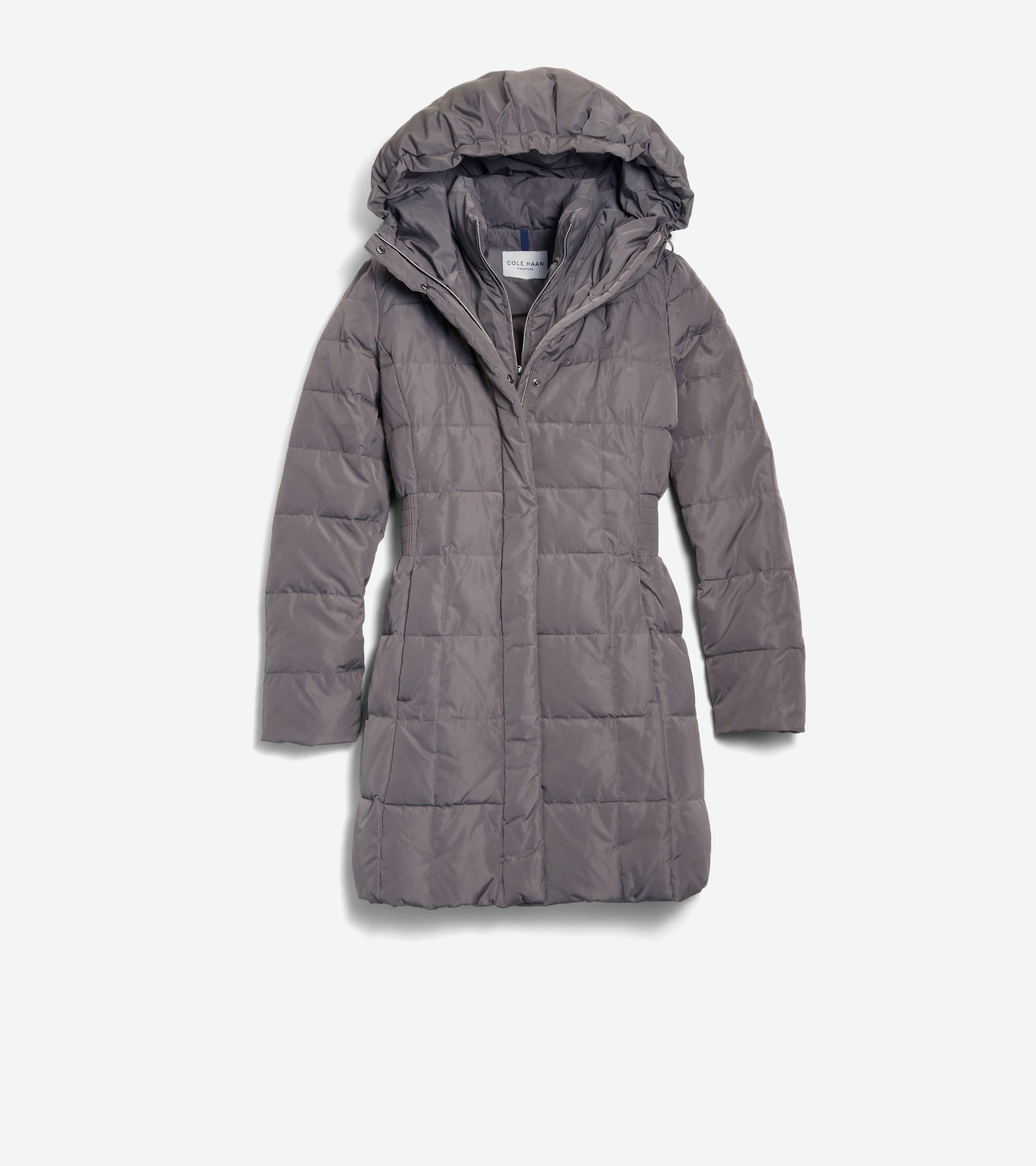Cole Haan Zip-Front Puffer Coat Product Image
