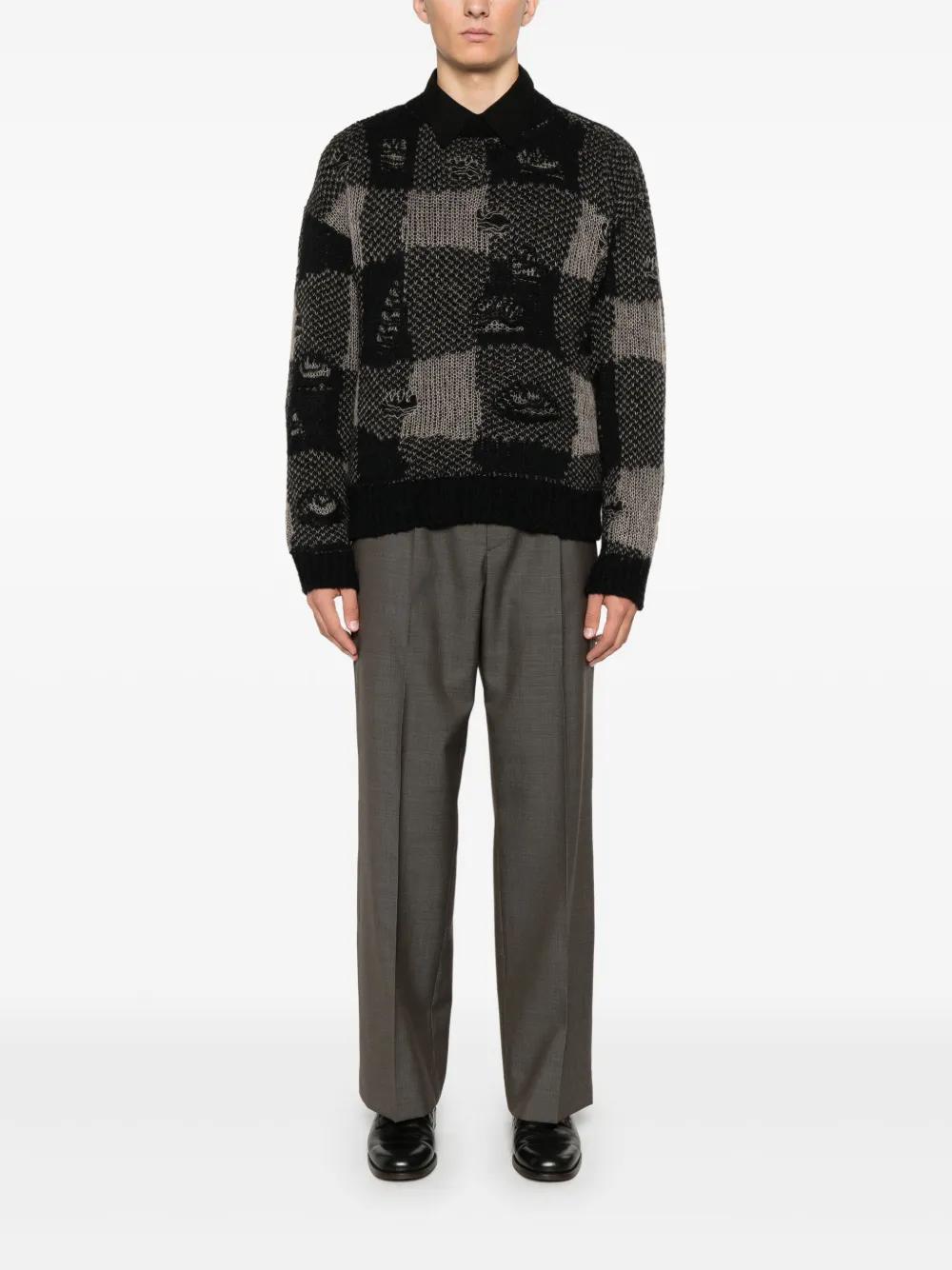OUR LEGACY Sonar Sweater In Black Product Image