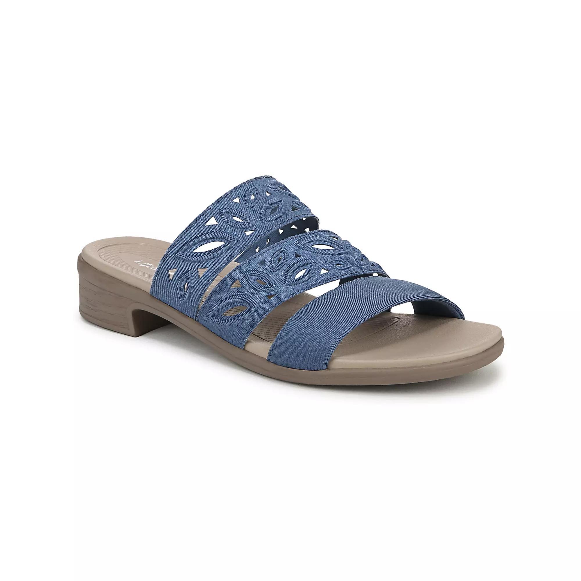 LifeStride Poppy Women's Sandals, Size: 9 Wide, Blue Product Image