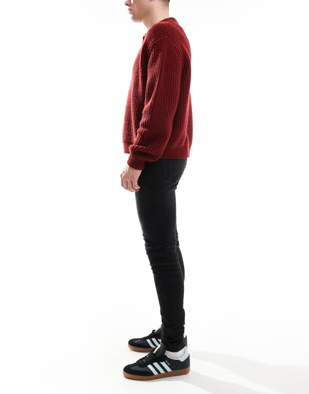 ASOS DESIGN spray on jeans with power stretch Product Image