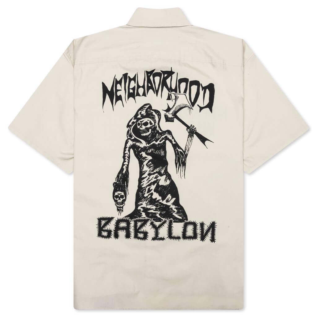 Neighborhood x Babylon BD Shirt SS-1 - Beige Male Product Image