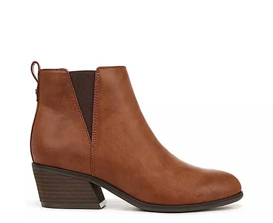 Dr. Scholl's Lacey Chelsea Women's Boots, Size: 9.5, Honey Faux Product Image