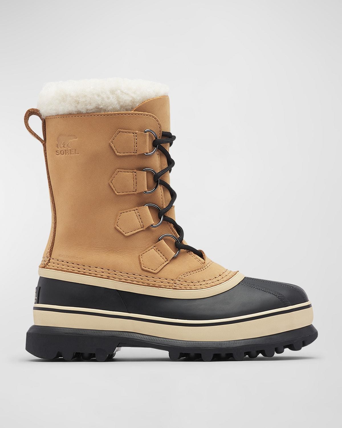 SOREL Caribou (Black/Stone) Women's Cold Weather Boots Product Image