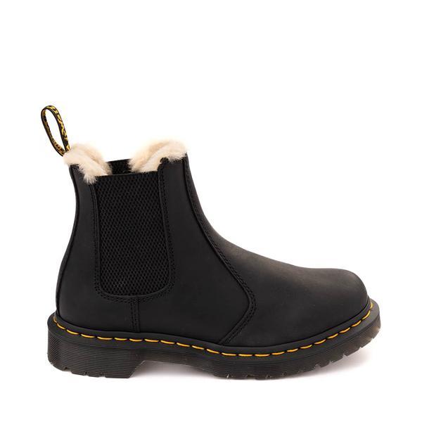 Dr. Martens Womens Leonore Faux Fur Lined Chelsea Boots Product Image