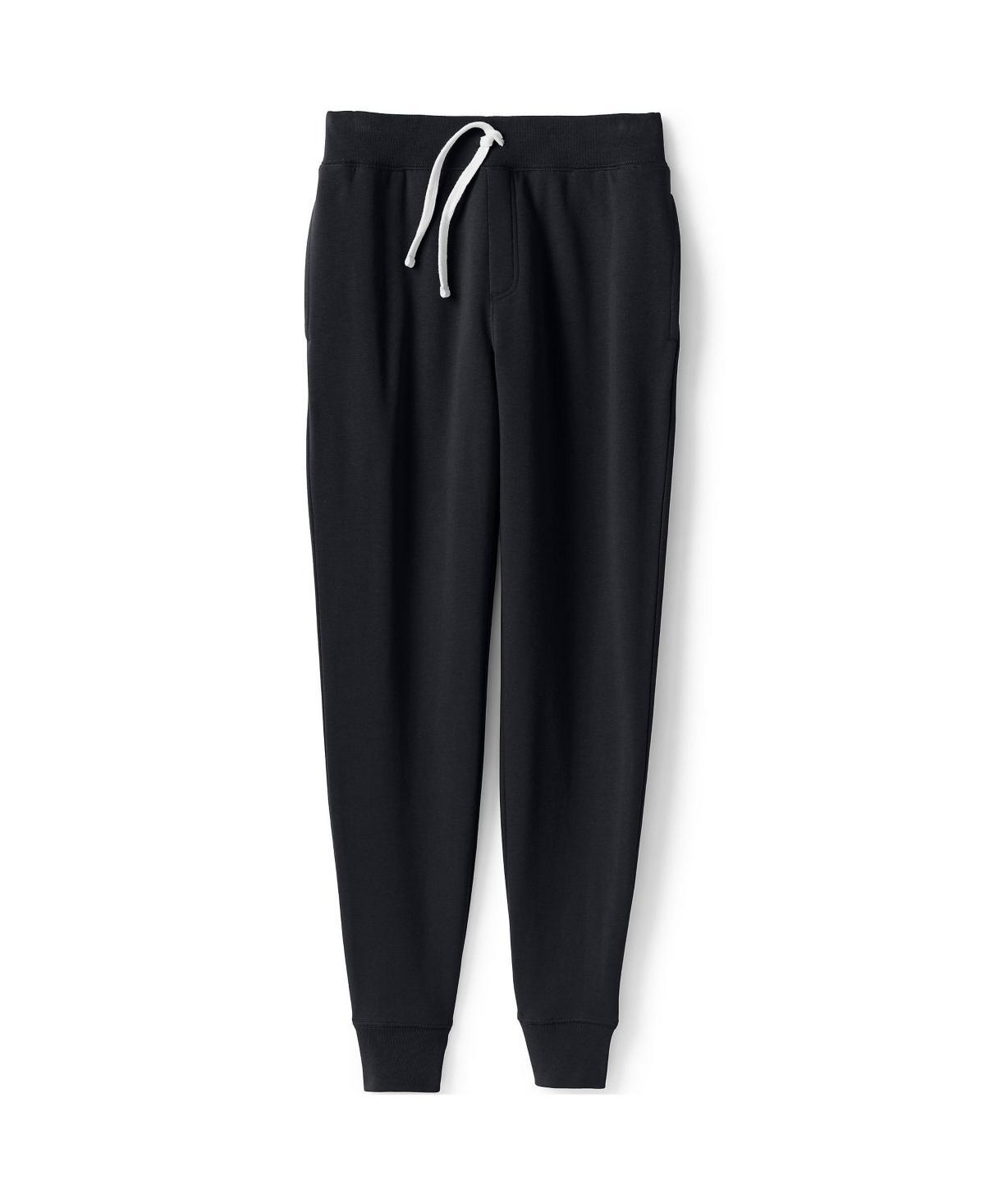 Adult Lands' End School Uniform Jogger Sweatpants, Men's, Size: XS, Red Product Image
