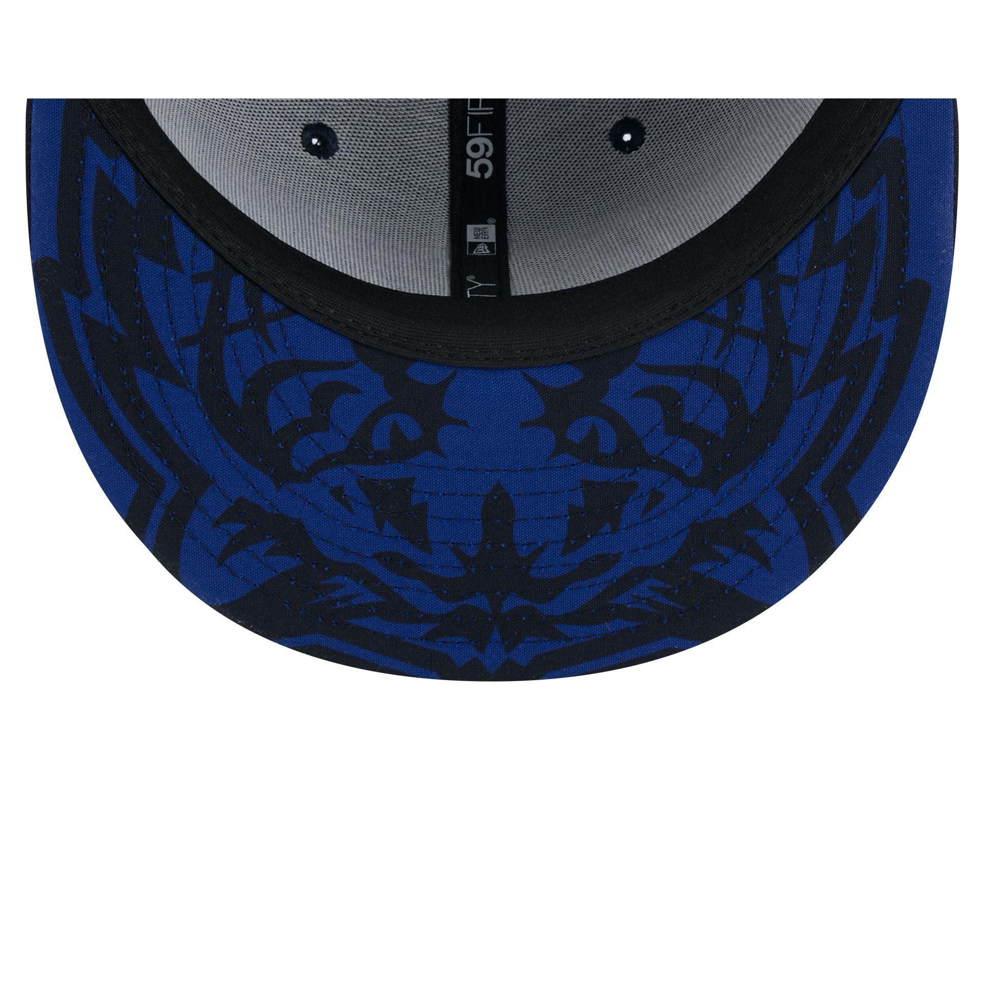 New York Mets Armed Forces Day 2025 Split Panel 9FIFTY Snapback Hat Male Product Image