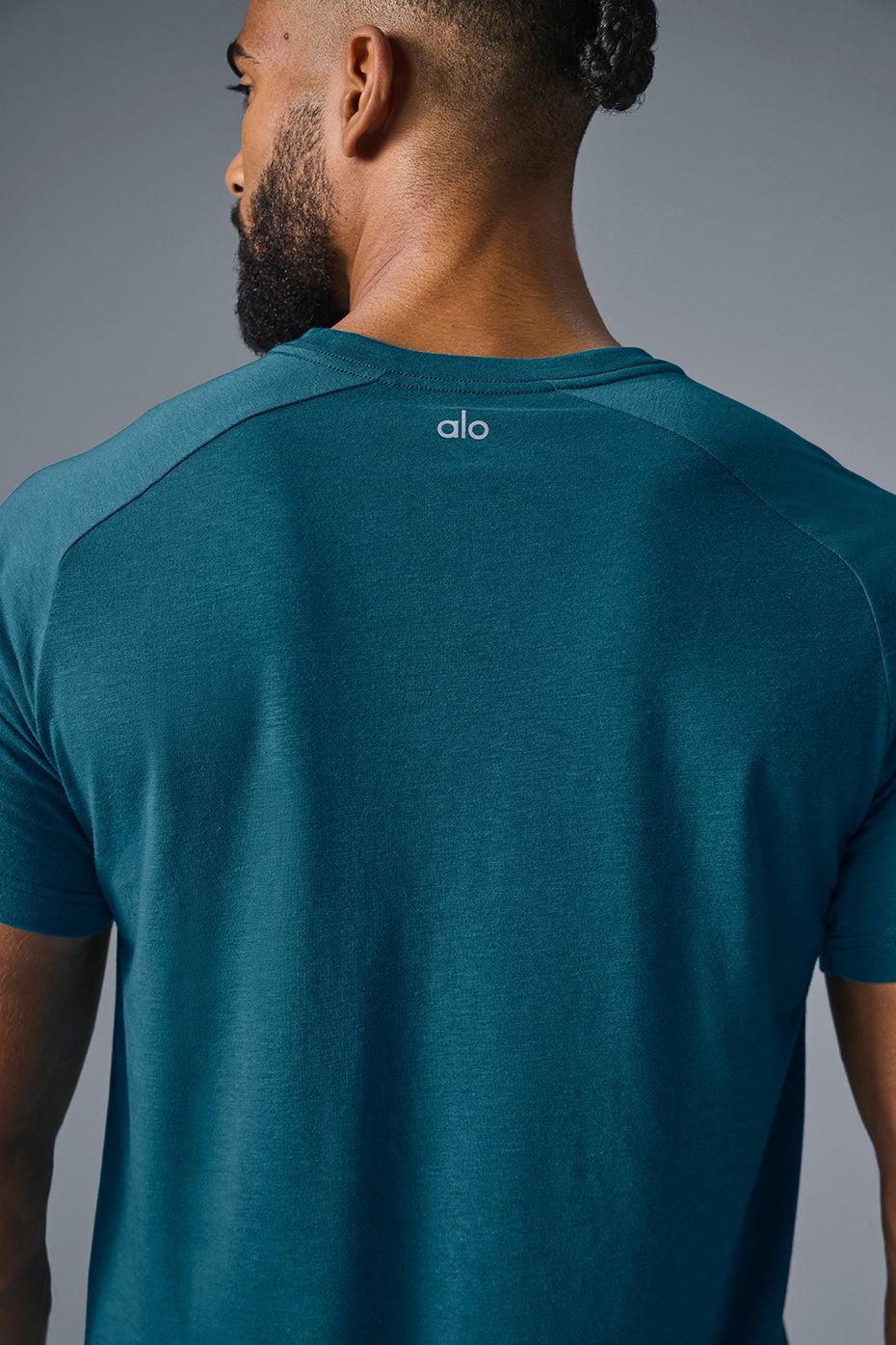 Triumph Raglan Tee - Oceanic Teal Product Image