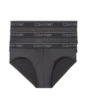Mens Calvin Klein 3-Pack Microfiber Stretch Low-Rise Briefs Product Image