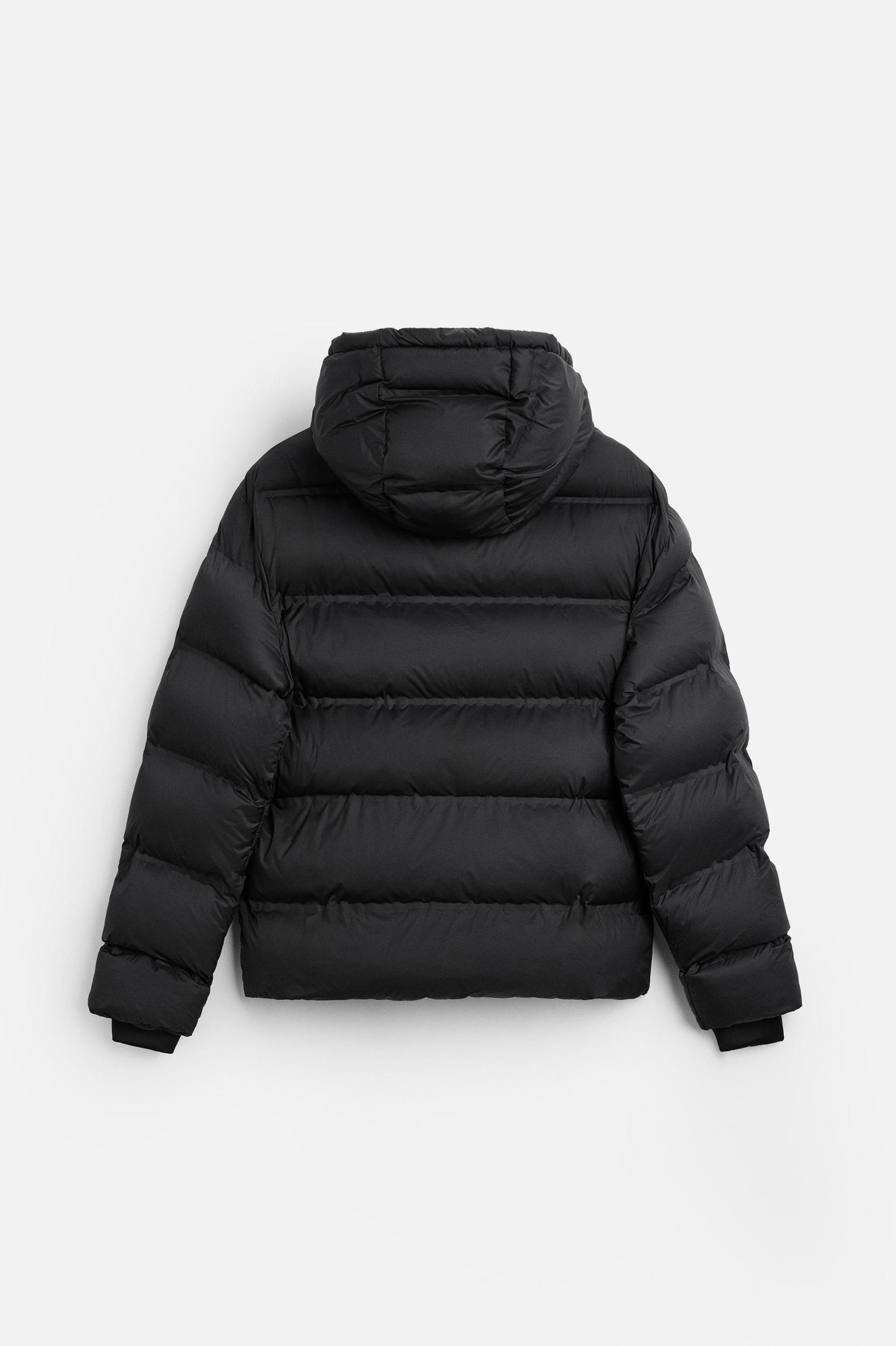 HOODED QUILTED JACKET Product Image