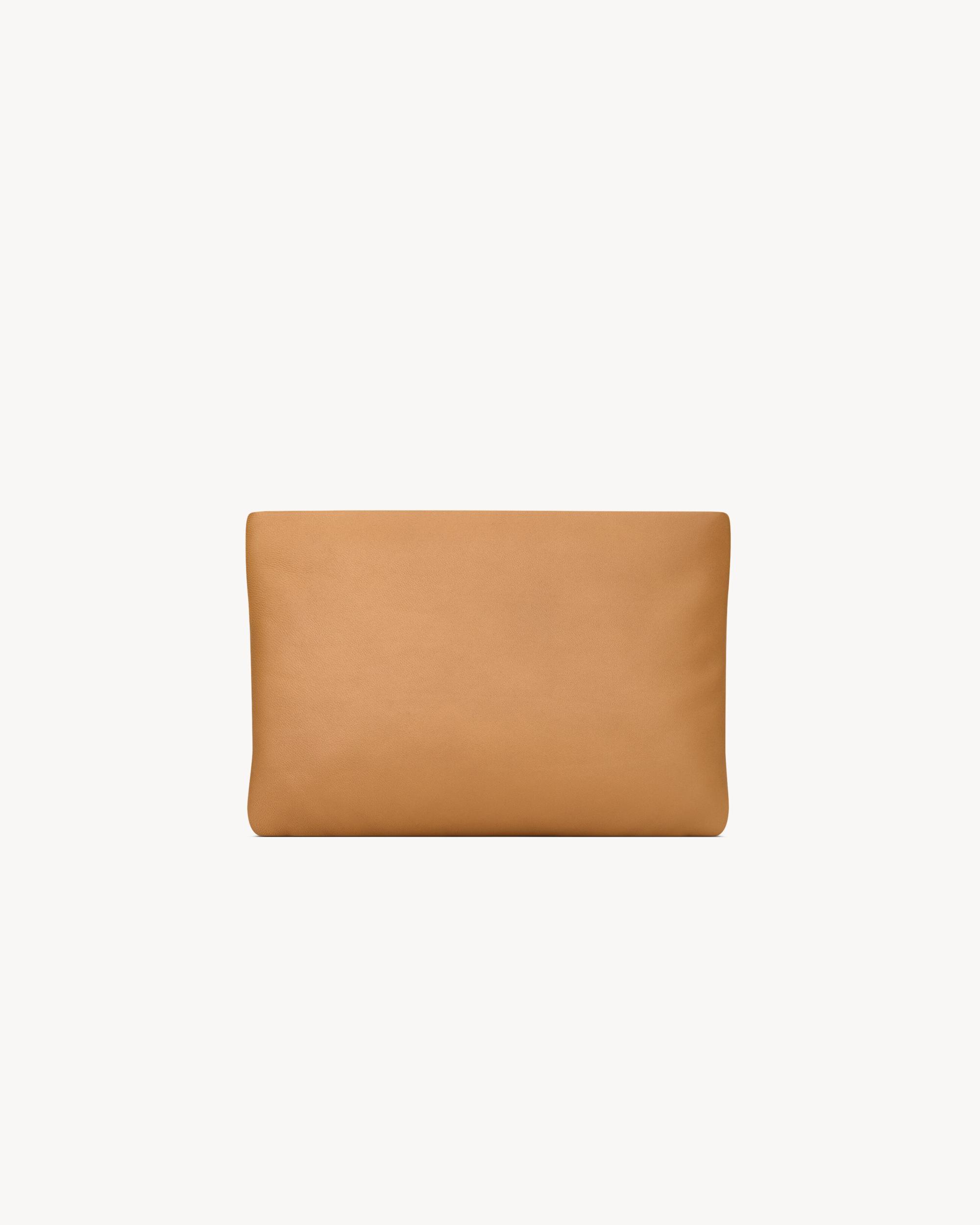SAINT LAURENT PARIS FRAGMENTS card case in shiny leather Product Image