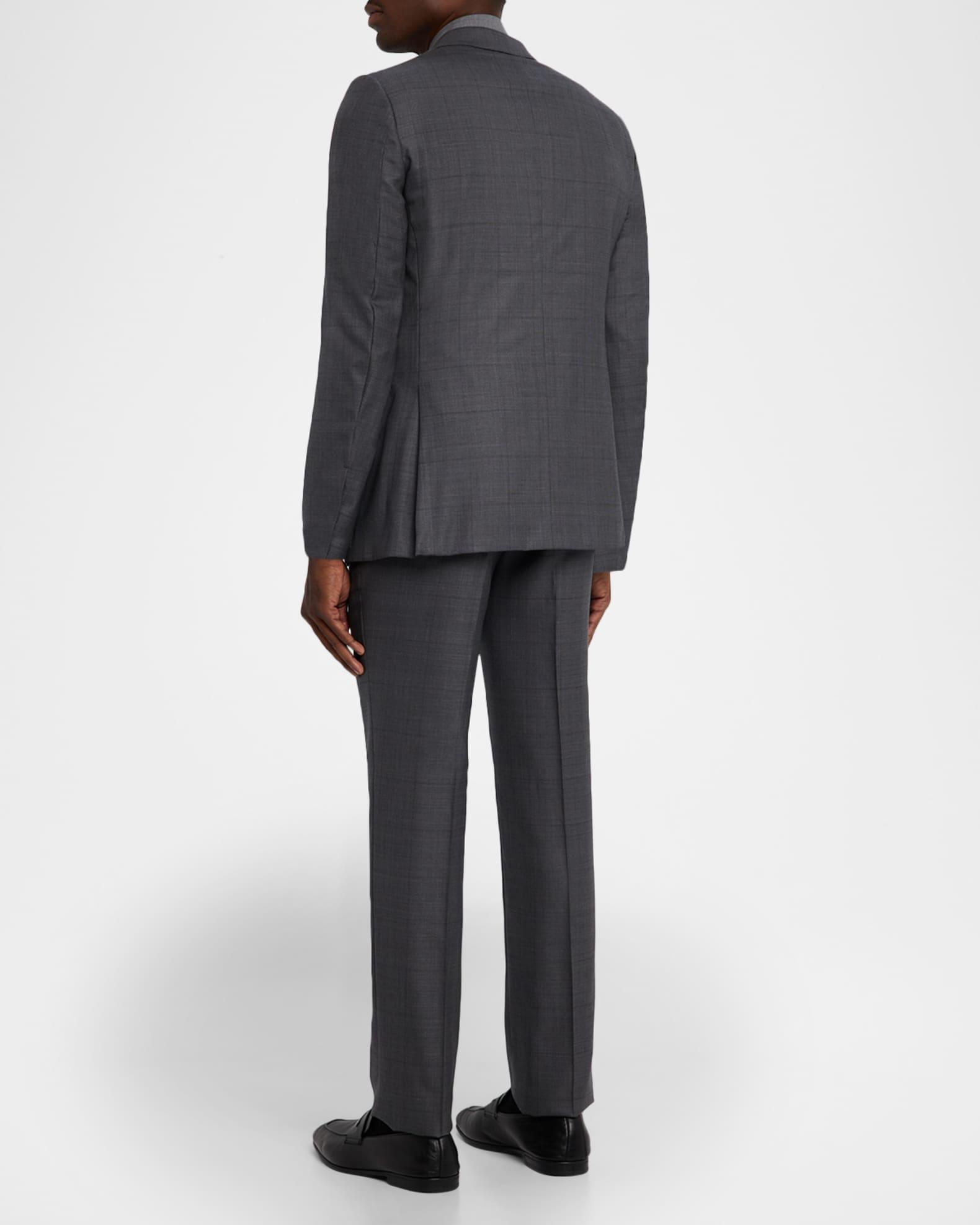 Men's Tonal Plaid 15milmil15 Wool Suit Product Image