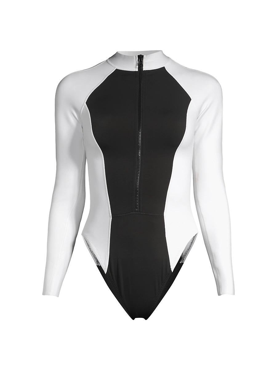 Womens Cici Long-Sleeve One-Piece Surf Suit Product Image