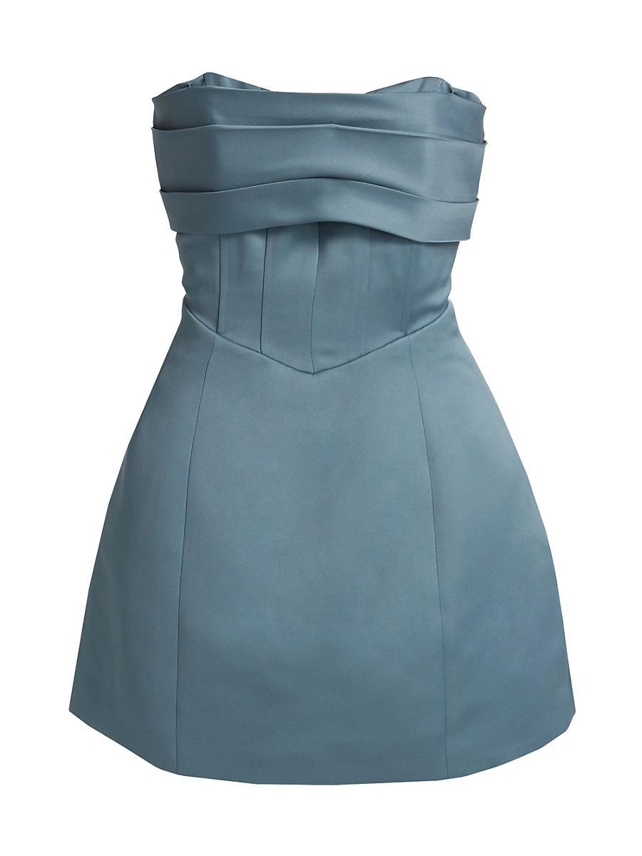 Womens Coralie Duchess Sateen Minidress Product Image