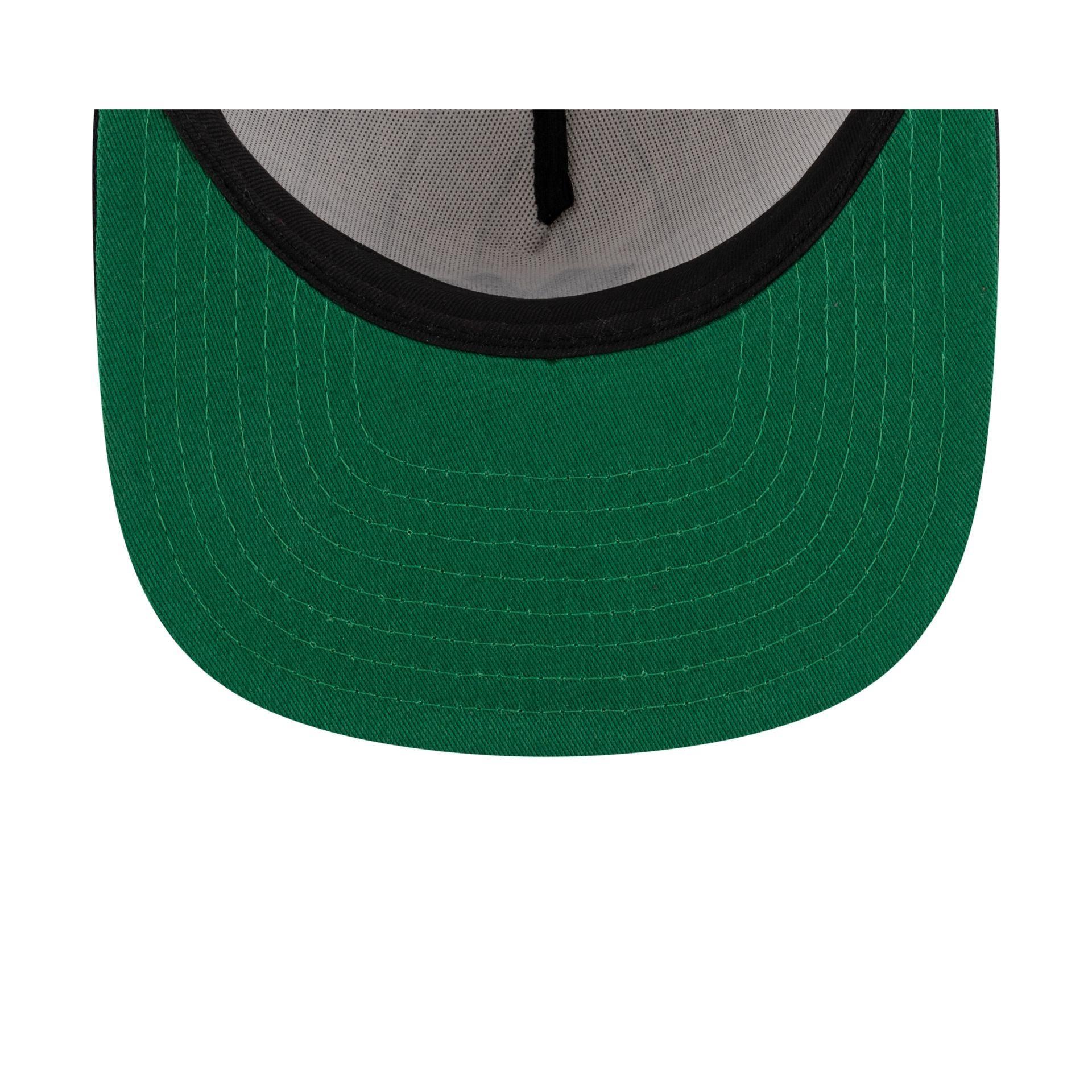Just Caps League Sidepatch Pinstripe New York Yankees 59FIFTY A-Frame Fitted Hat Male Product Image