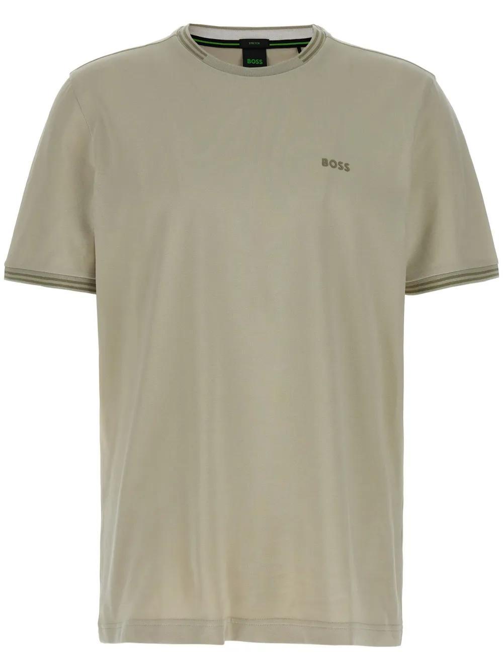 HUGO BOSS Taul T-shirt In Beige Product Image
