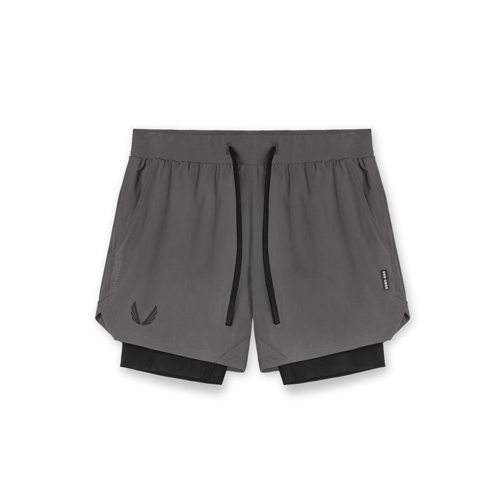 0865. Tetra-Lite® 5" Liner Short - Navy "Wings"/Black Male Product Image